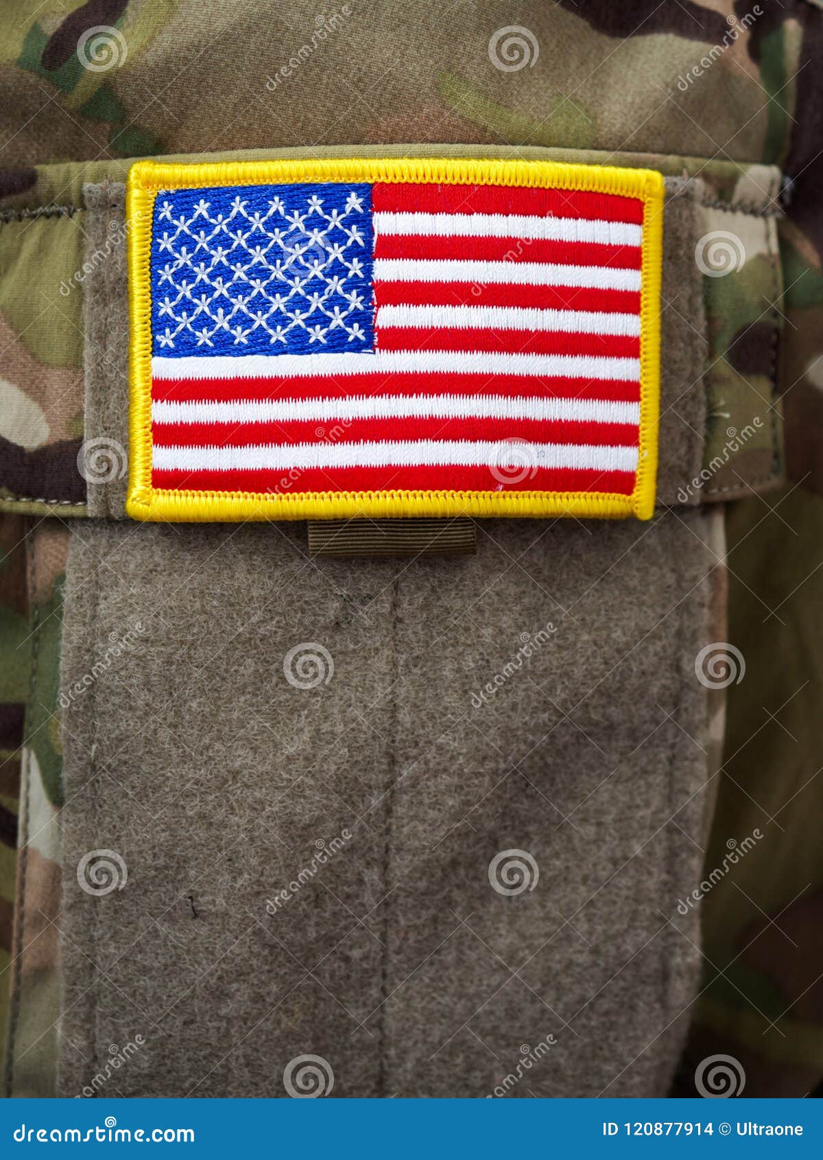 Large Reverse US Flag Patch – BritKitUSA