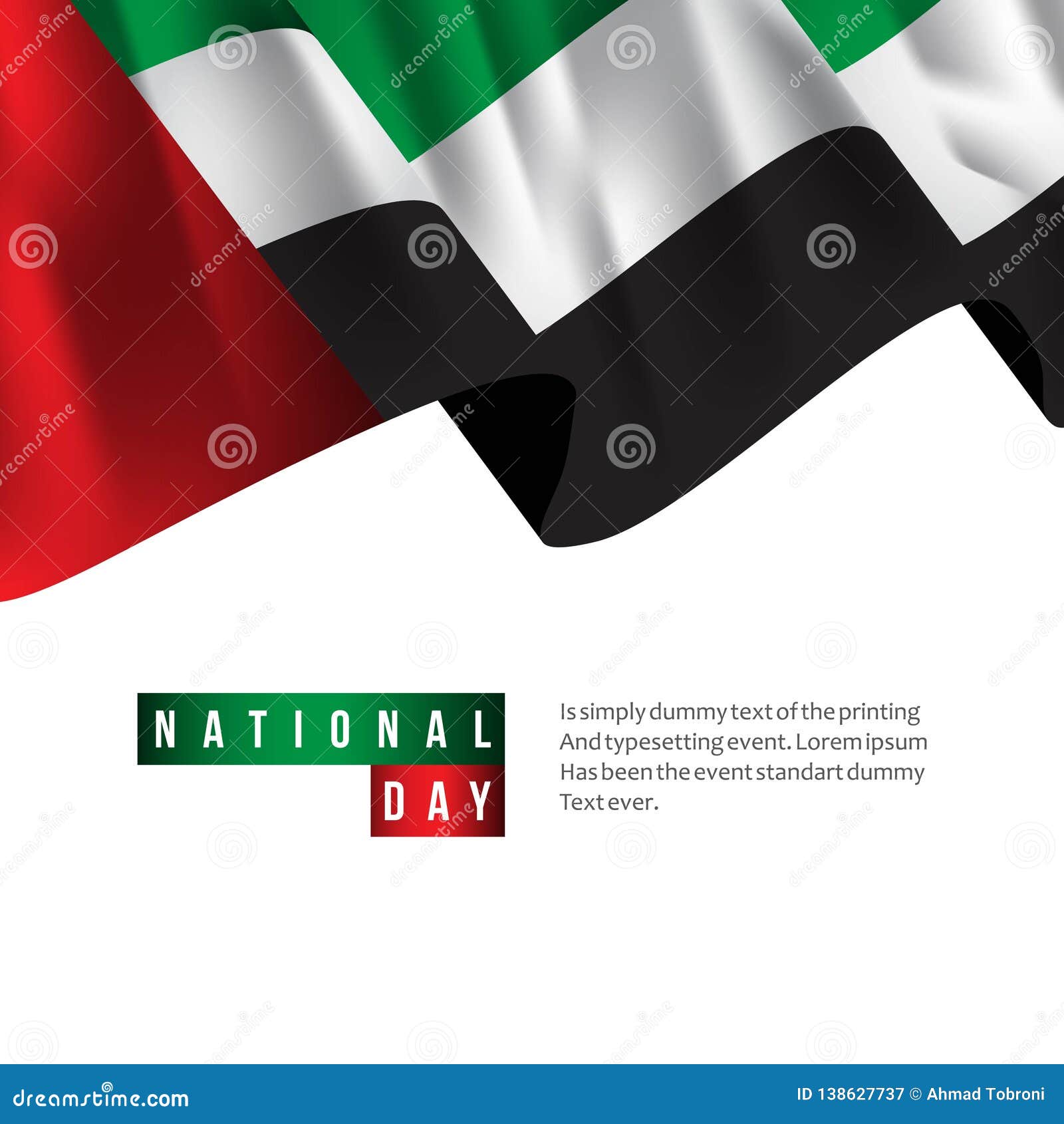 uae national day  template  