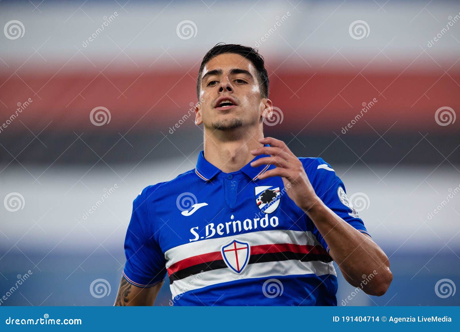 UC Sampdoria vs Genoa FC editorial stock image. Image of fans - 191404714