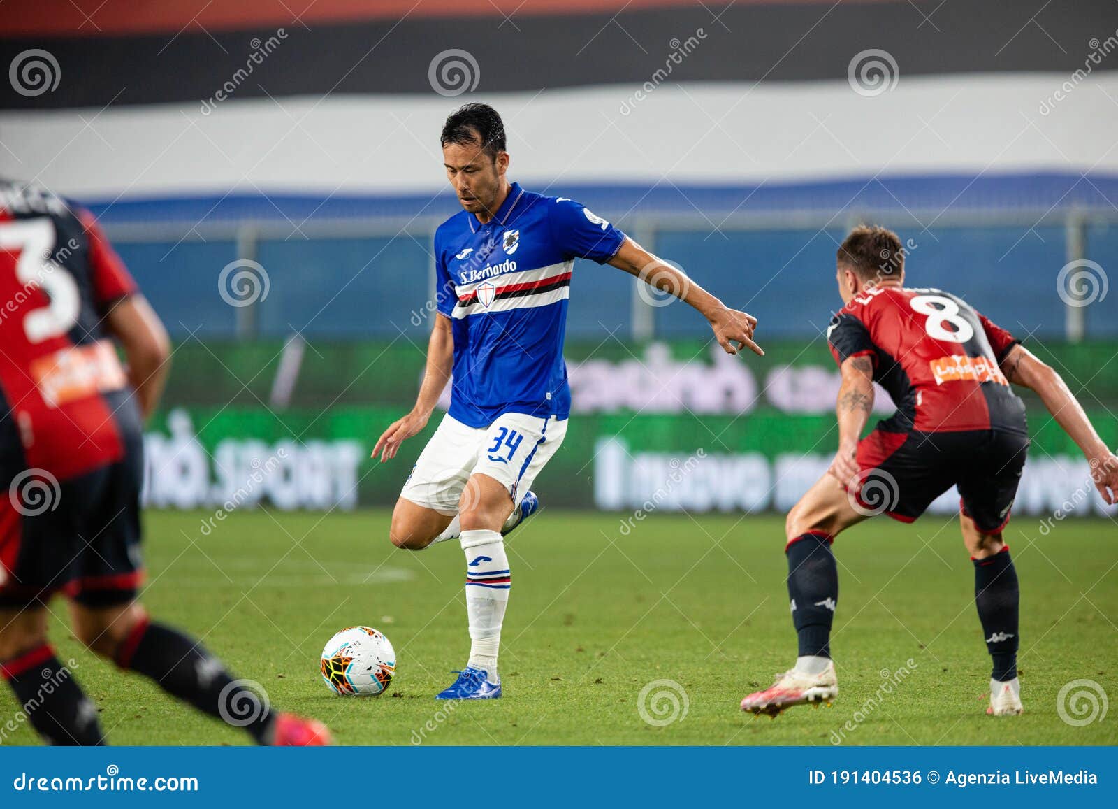 UC Sampdoria vs Genoa FC editorial image. Image of genoa - 191404685