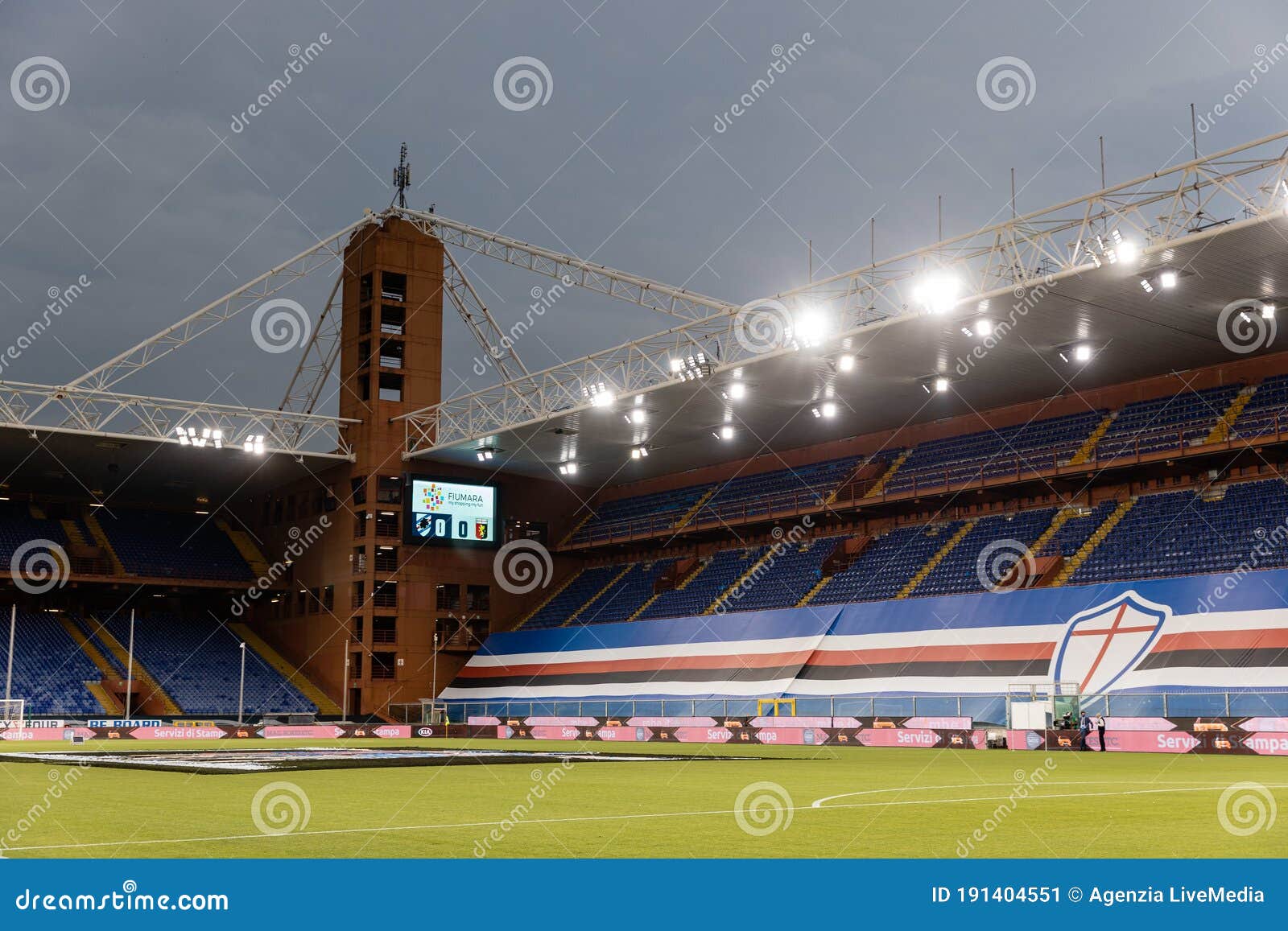 UC Sampdoria vs Genoa FC editorial image. Image of genoa - 191404685