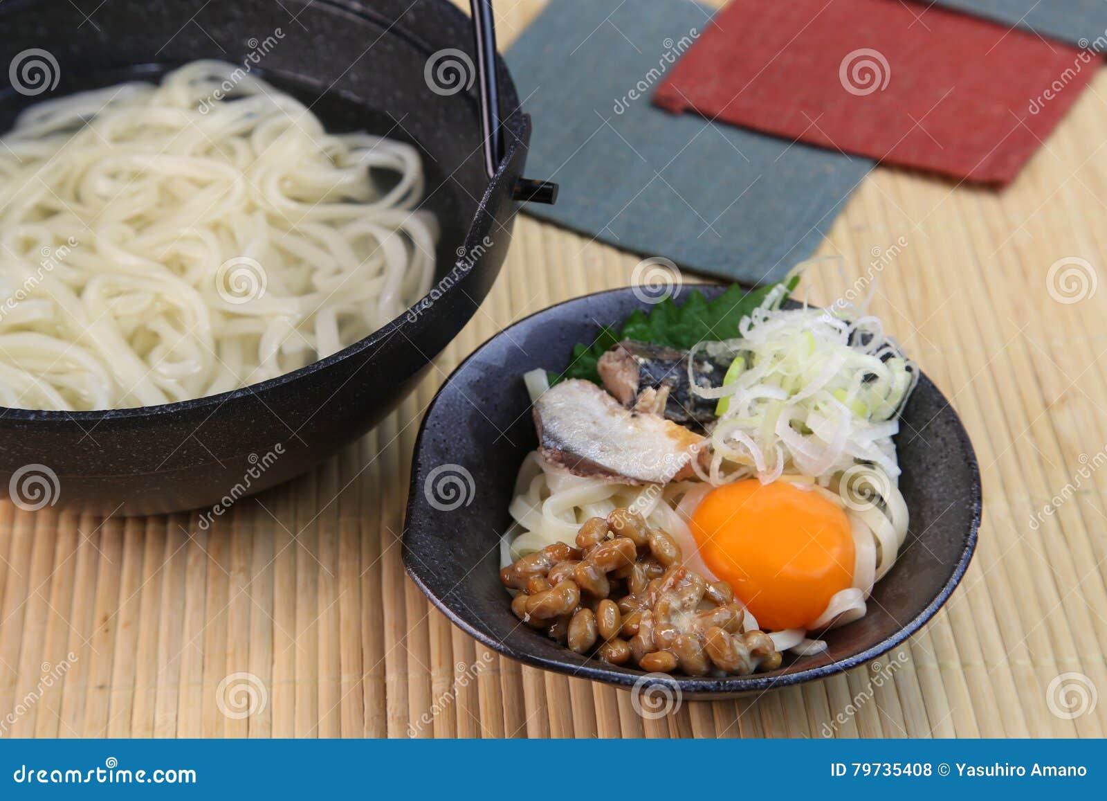 Udon stock photo. Image of healthy, mackerel, background 79735408
