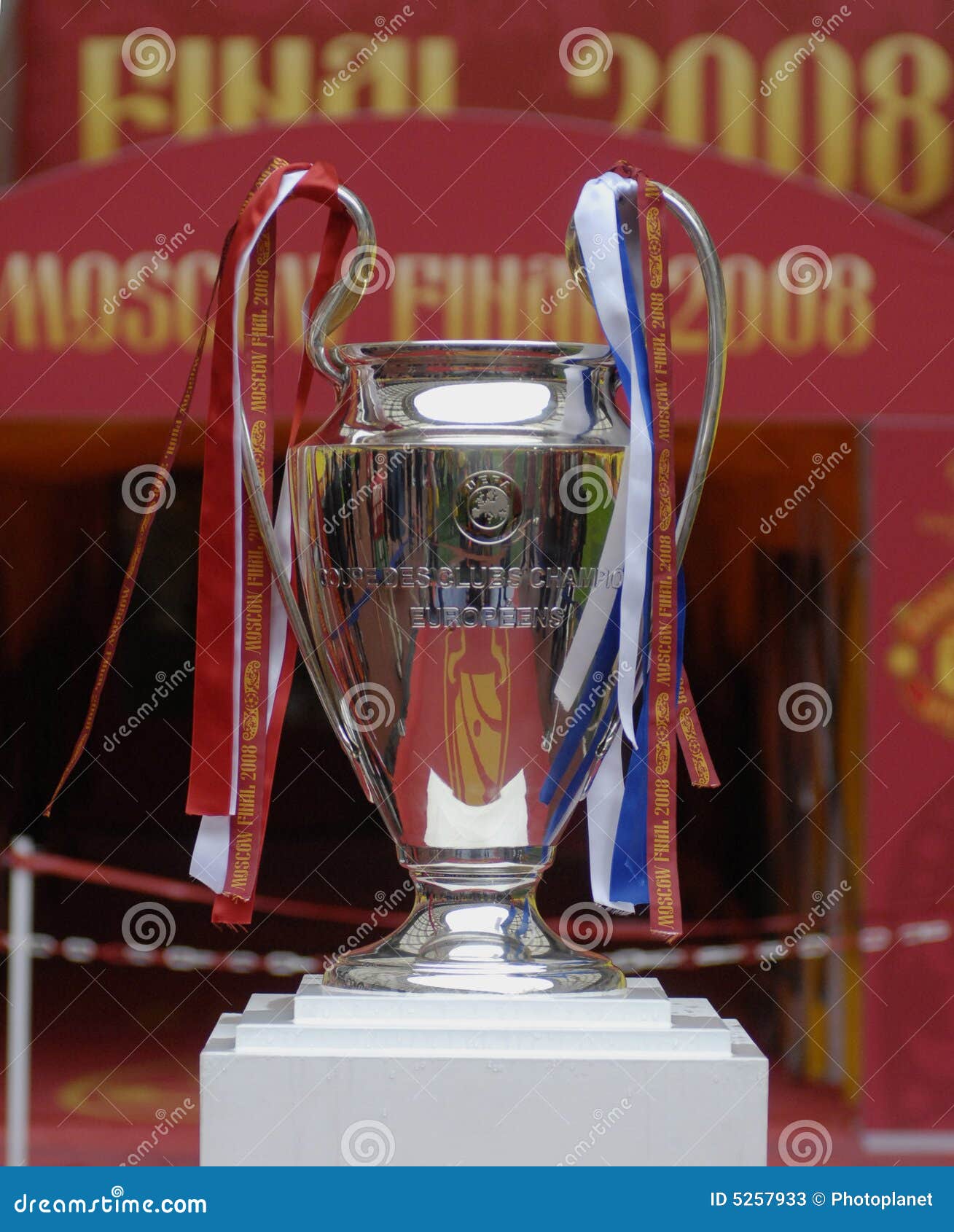 UEFA League Final 2008 Editorial Stock Photo - Image of moscow, league: 5257933