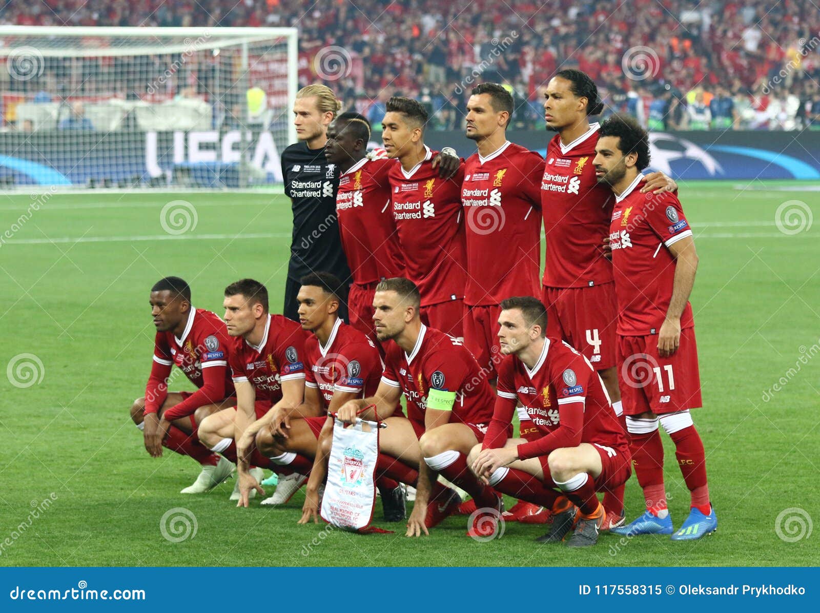 liverpool team 2018 champions league final