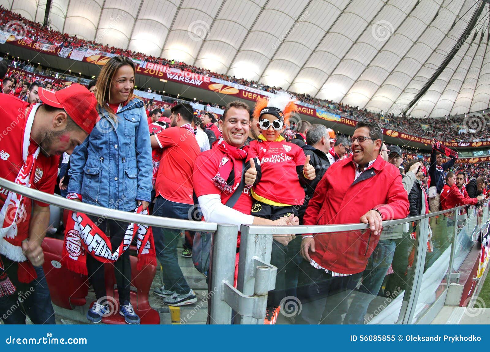 Club Brugge Fans During Europa League Editorial Stock Photo