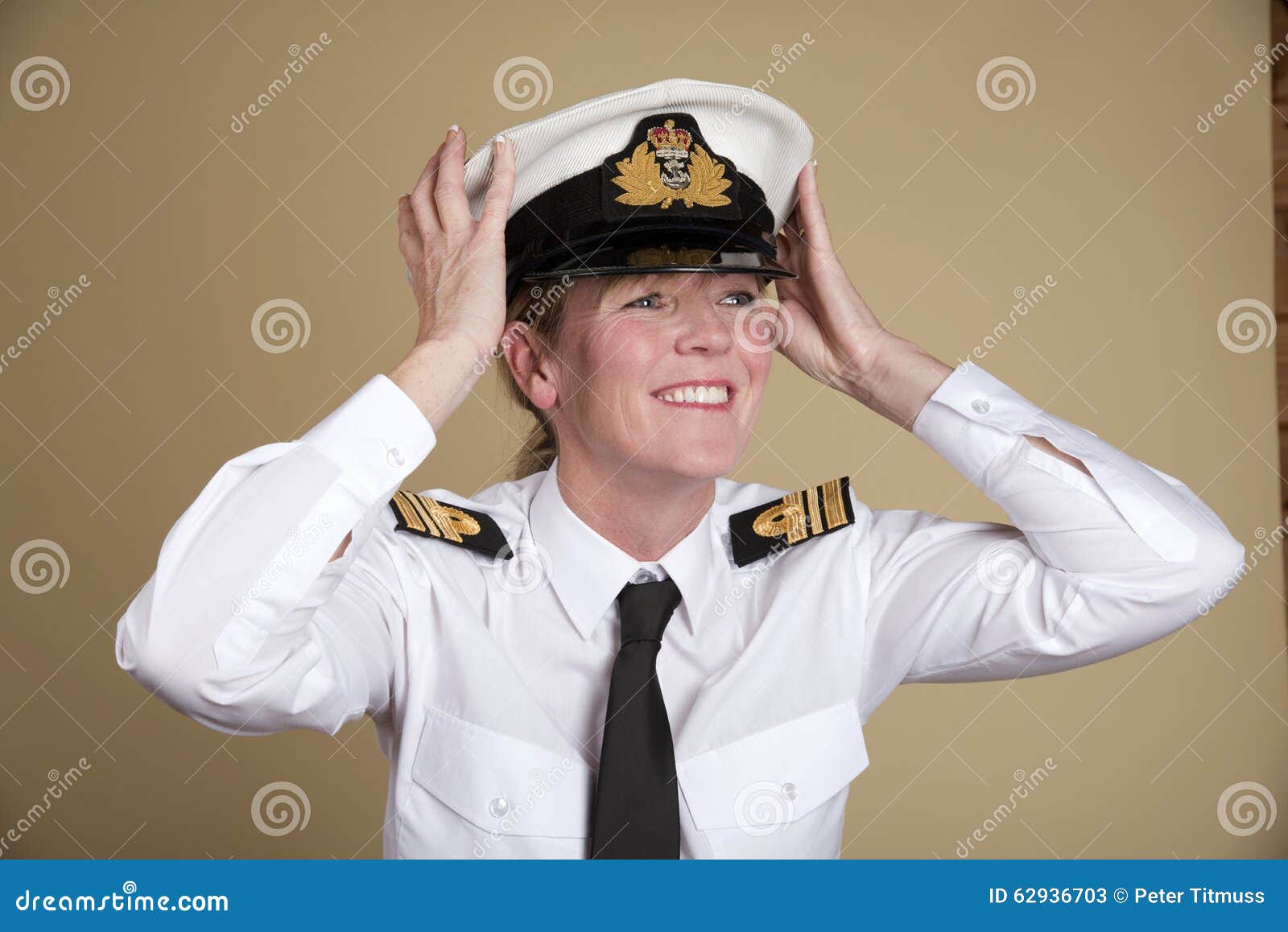 Cappello Da Sole, Us Coast Guard E-7 CPO Chief Petty E7 Visiera - Foto 13