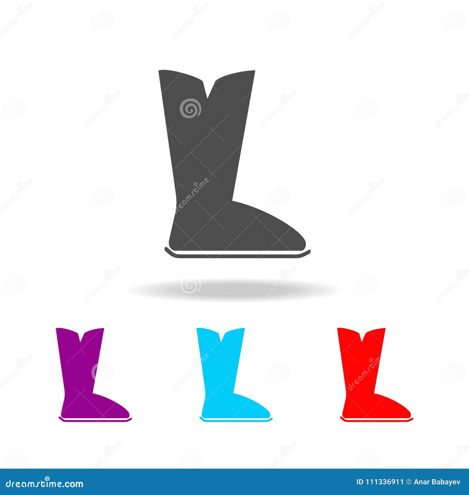 multi colored ugg boots