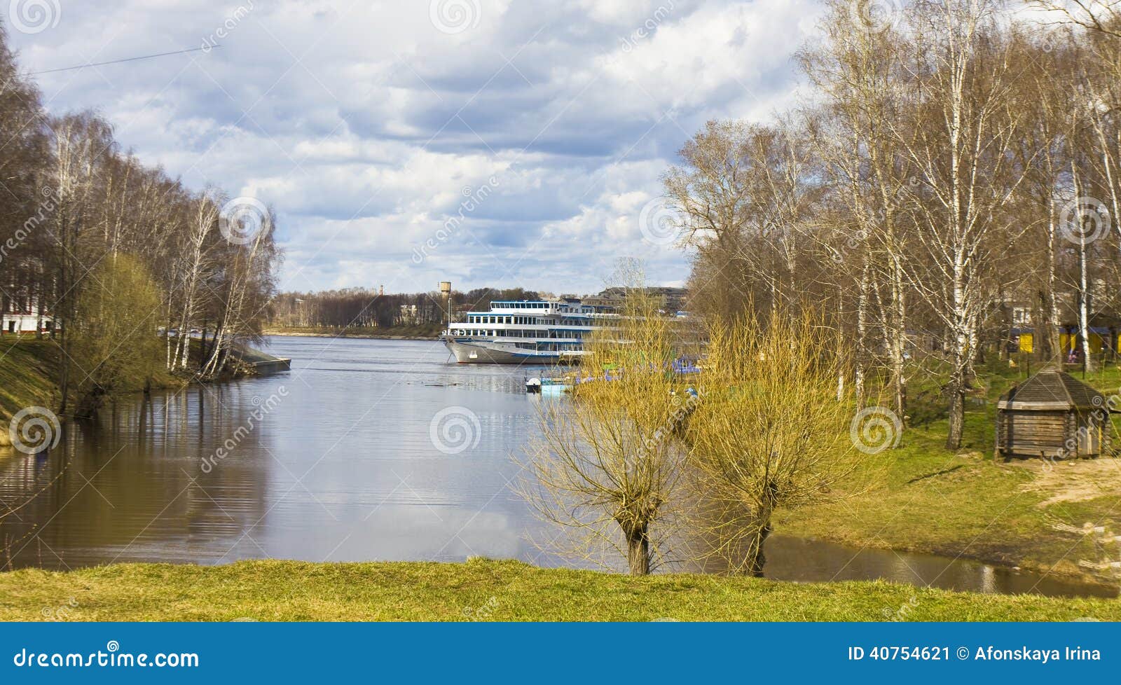 uglich, cruise ship on volga