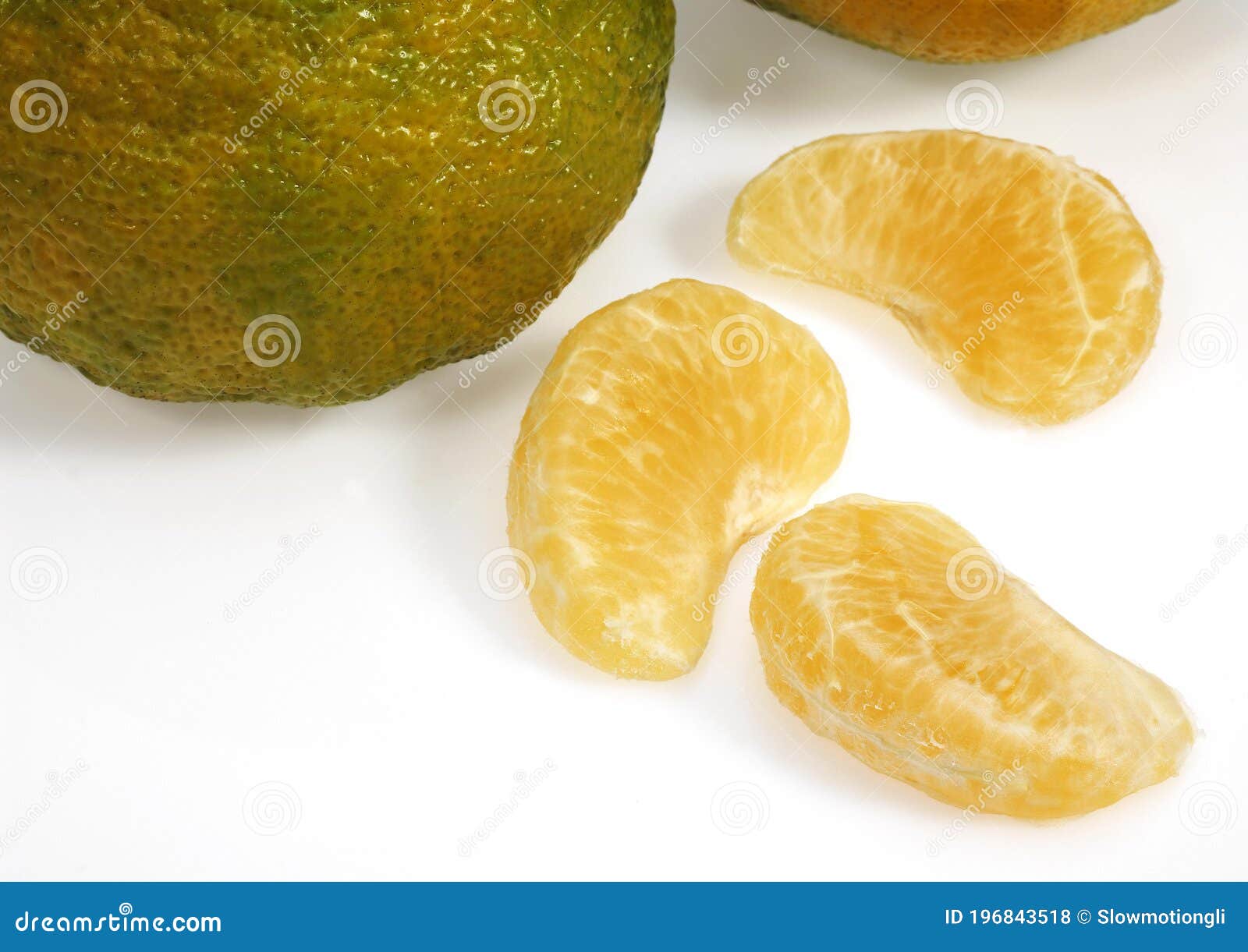 Ugly Grapefruit, Citrus Xtangelo, Fruits Against White Background Stock