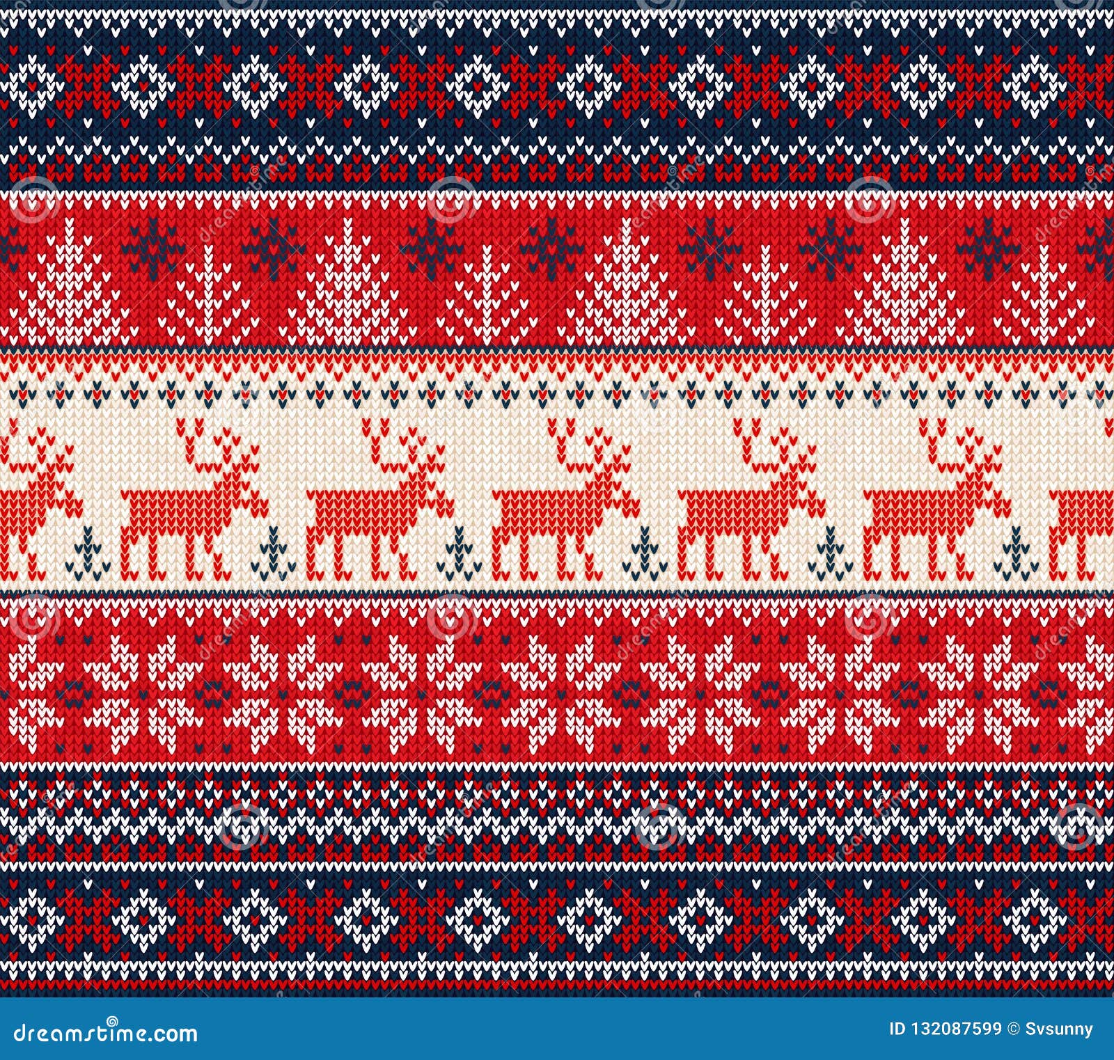 ugly sweater merry christmas happy new year seamless pattern frame