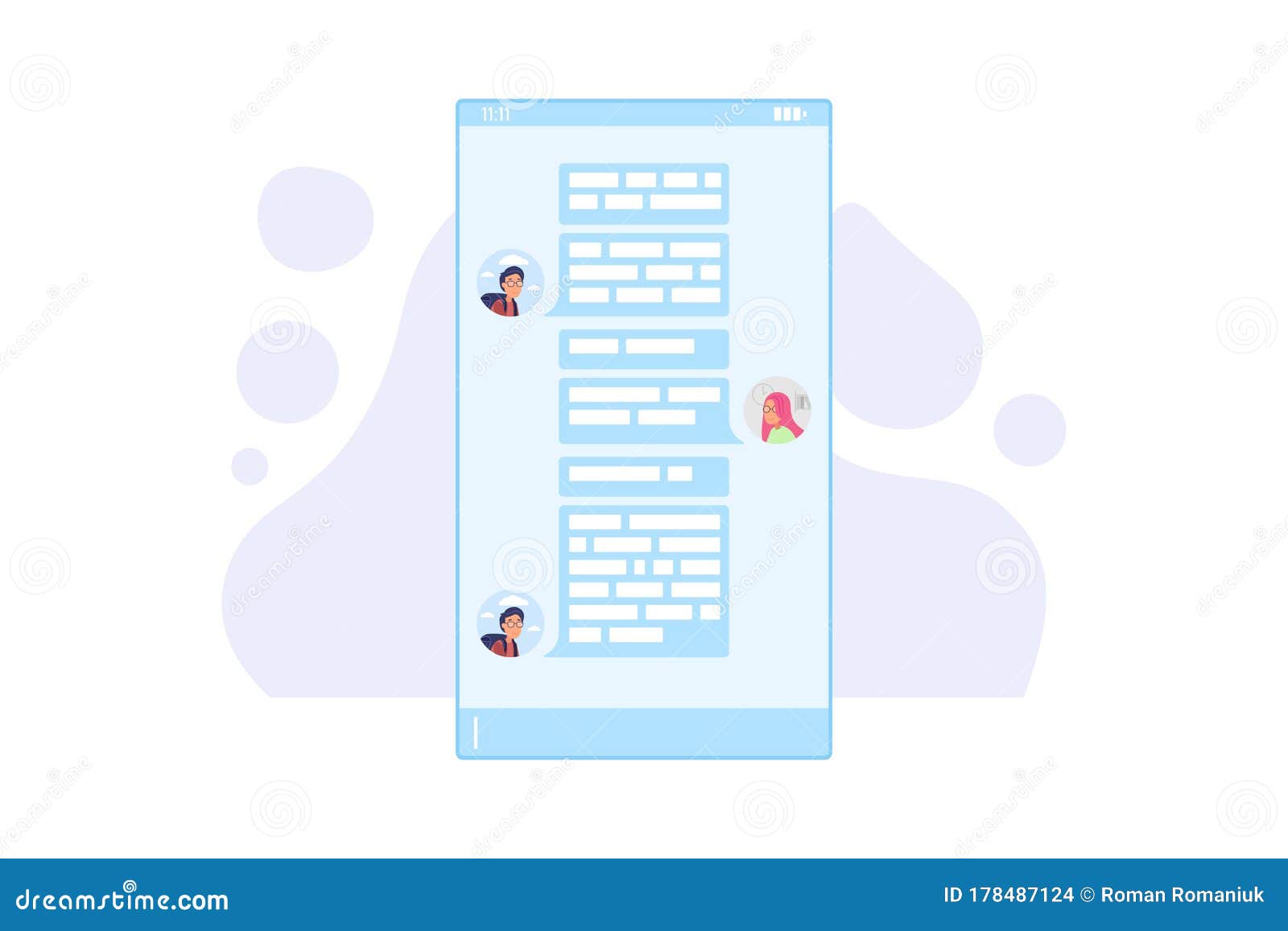 Ui Chat Vector Illustration Social Network Messenger Abstract Flat Illustration Sending A Message Or Telegram In A Group Chat Stock Illustration Illustration Of Private Contact Ui Chat Vector Illustration Social Network Messenger Abstract Flat Illustration Sending A Message Or Telegram In A Group Chat Stock Illustration Illustration Of Private Contact