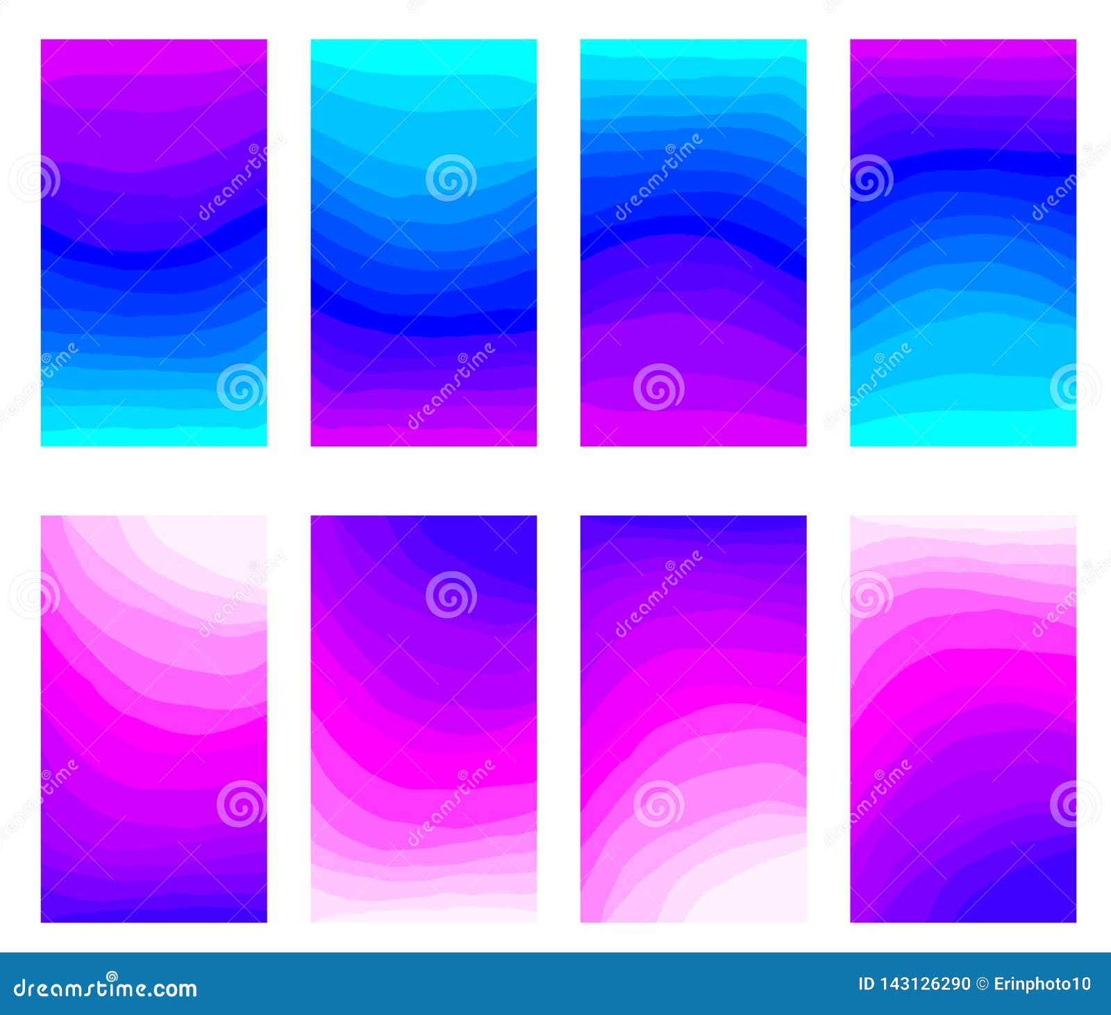 UI UX Design, Abstract Concept Multicolored Blend Background with a