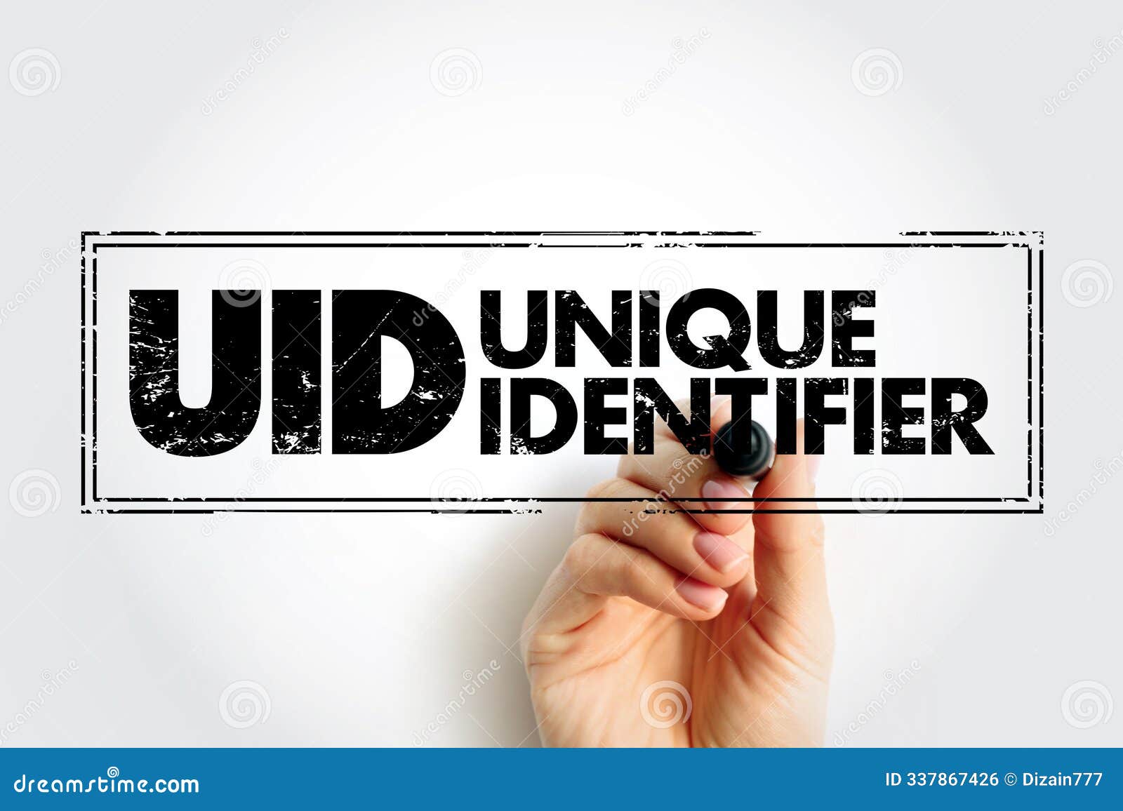 uid - unique identifier is an identifier that is guaranteed to be unique among all identifiers used for those objects, acronym