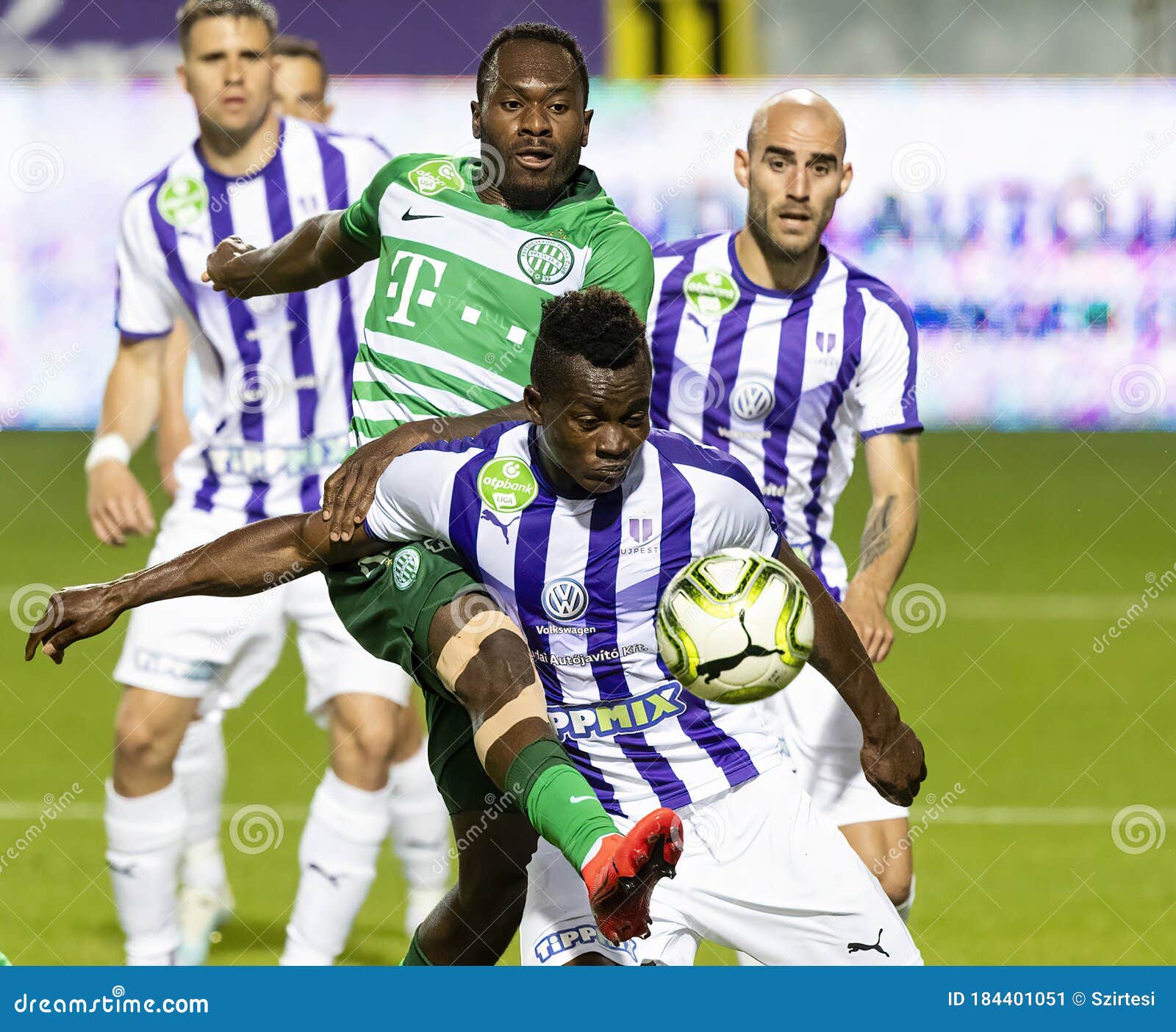 Budapest, Hungary. 01st May, 2023. Ujpest FC v Ferencvarosi TC