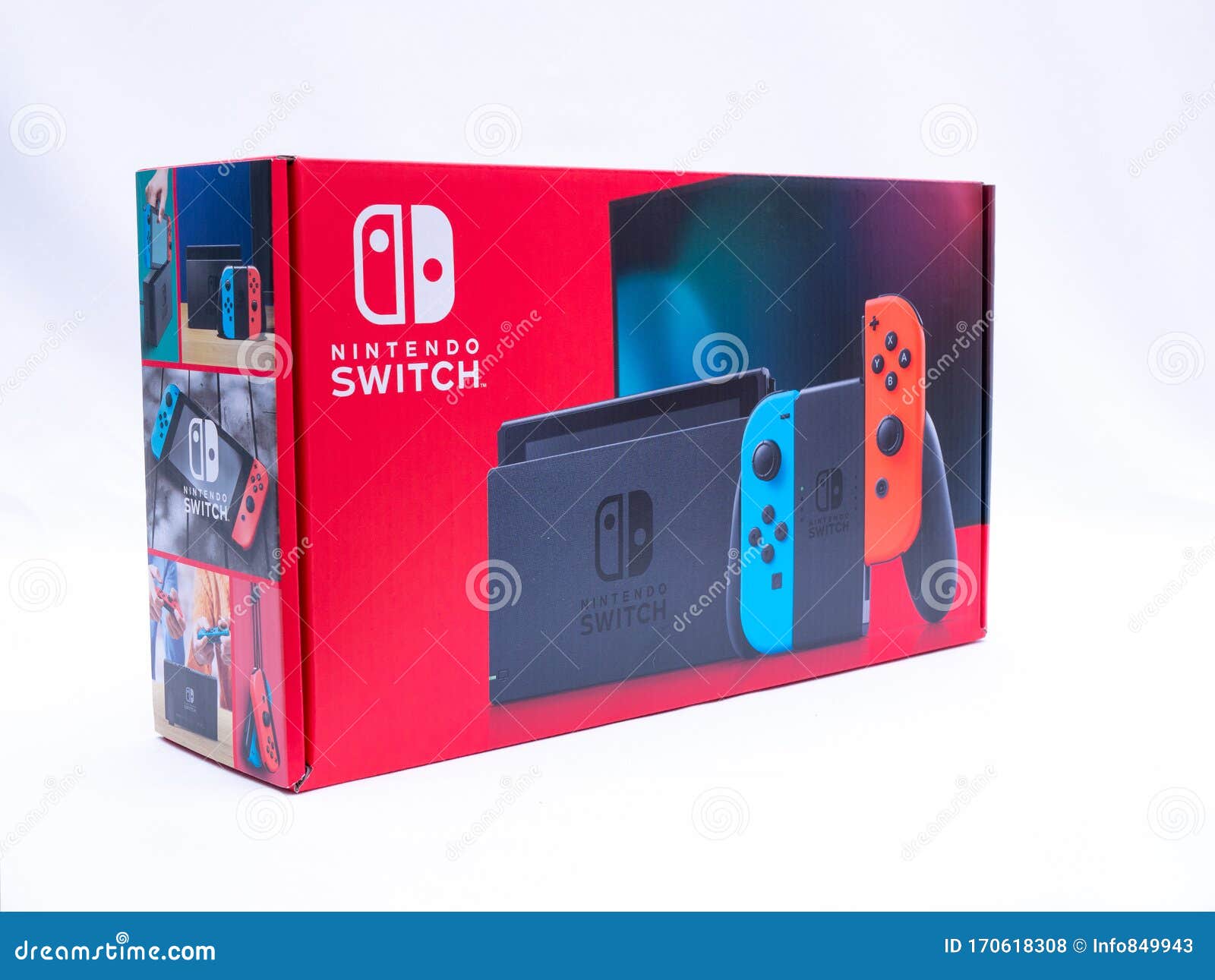 UK, Jan 2020: Nintendo Switch Games Console Box With ...