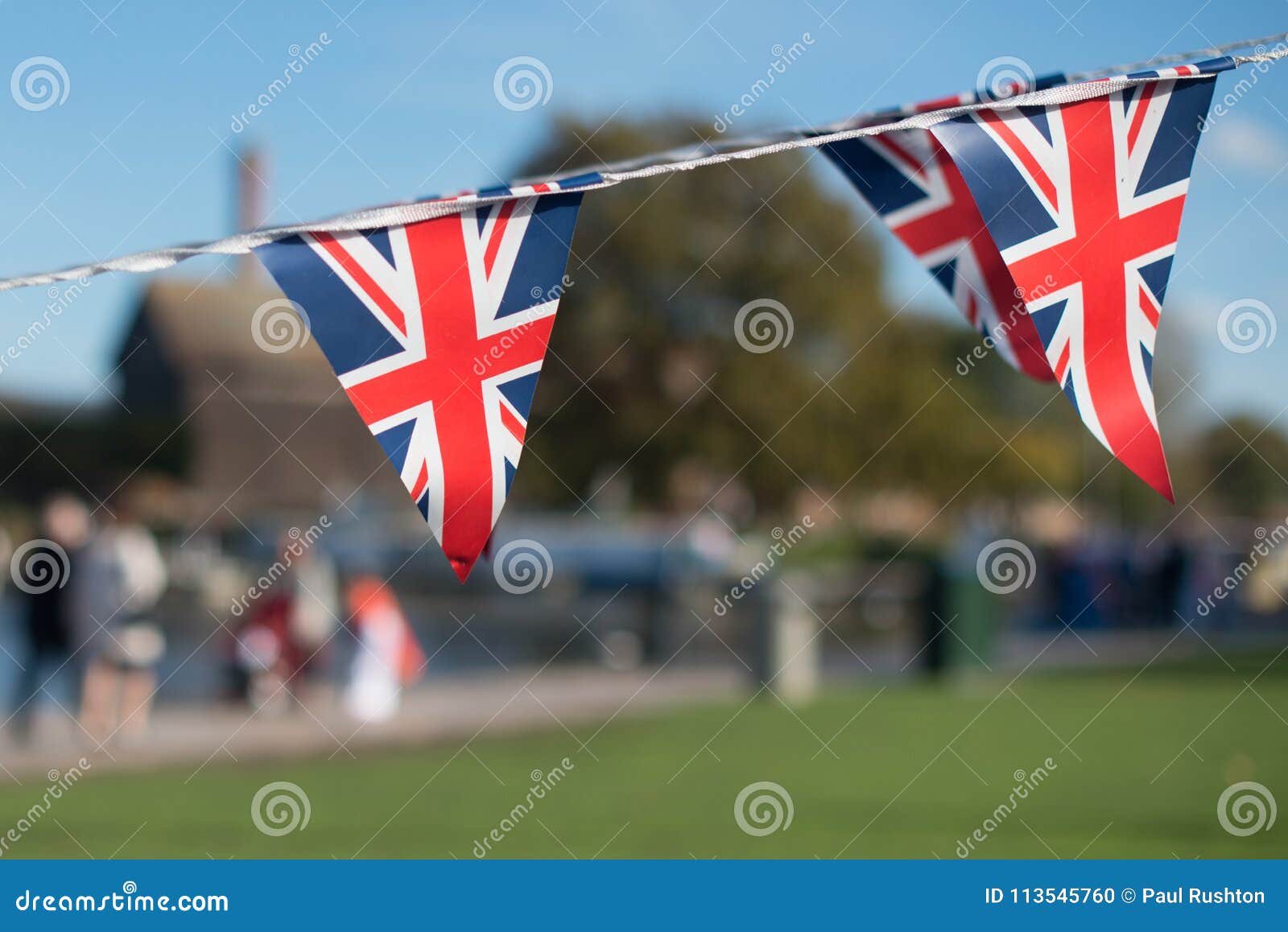 Union Jack Bunting Flags Triangle Banner Royal Prince Garden Party British
