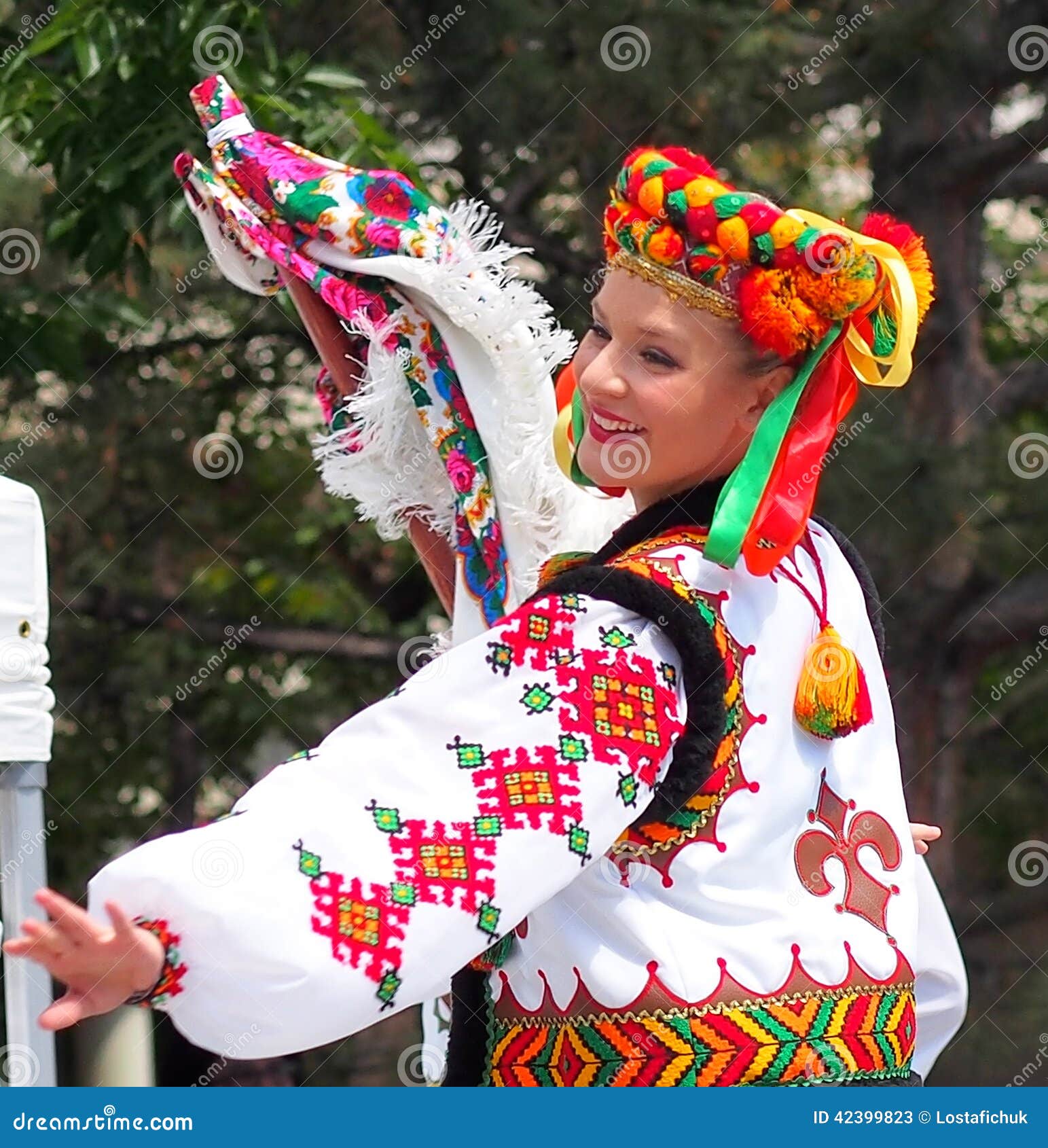 Ukrainian Dancers editorial stock photo. Image of embroidery 42399823