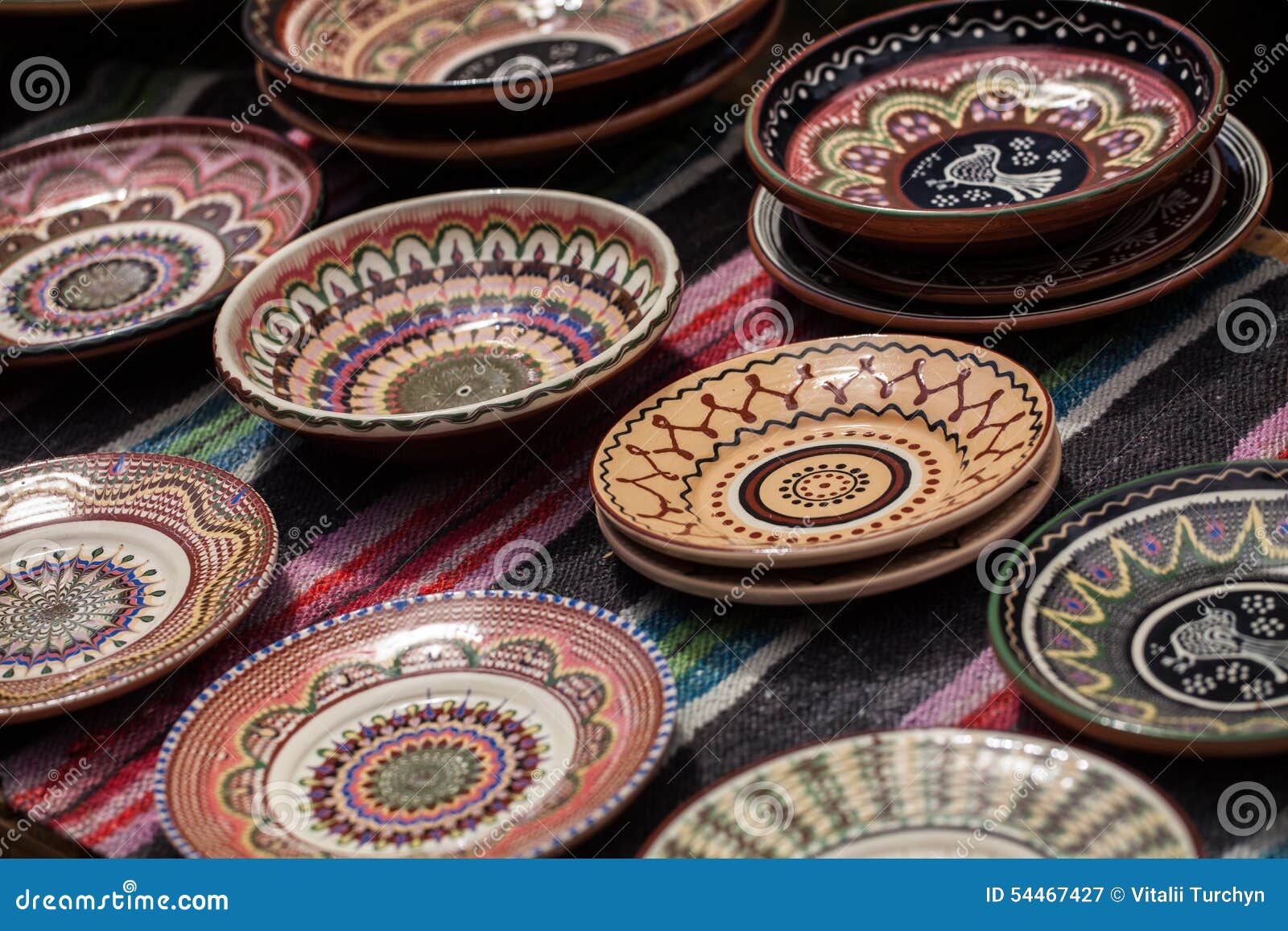 Ukrainian pottery stock image. Image of dish, ceramics 54467427