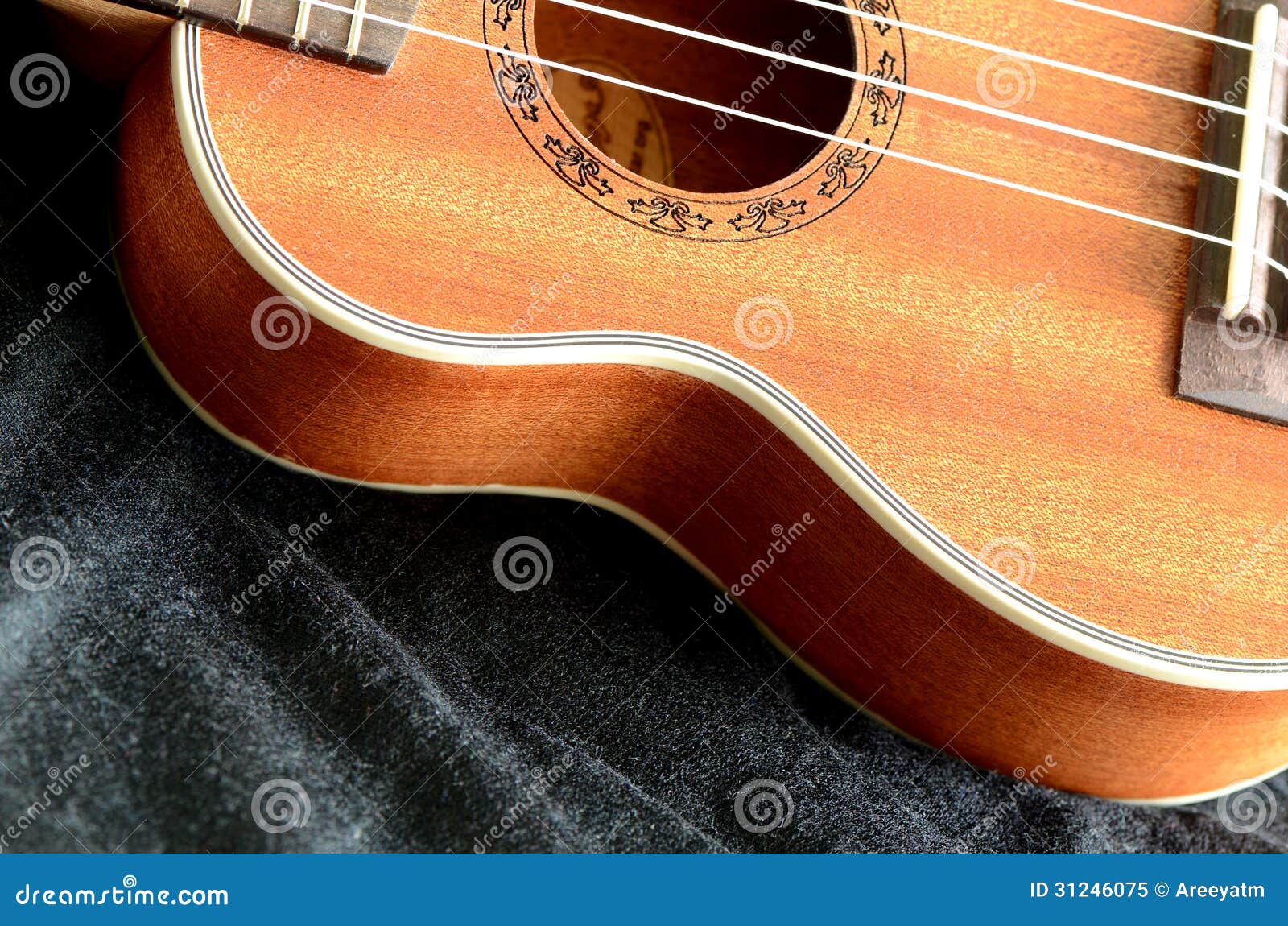 Ukulele Hawaii Guitar Style. Stock Image Image of classic, object