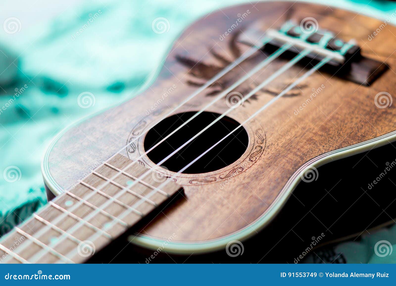 Ukulele. Hipster Background Stock Image Image of acoustic, shape