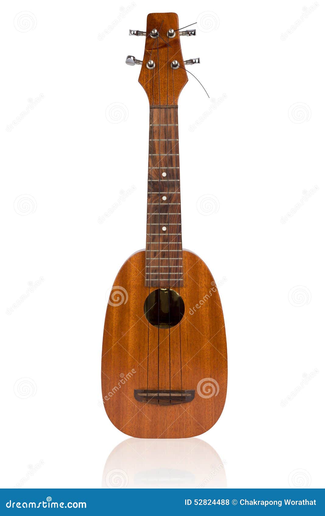 Ukulele Music Instrument on the White Background Stock Photo Image of
