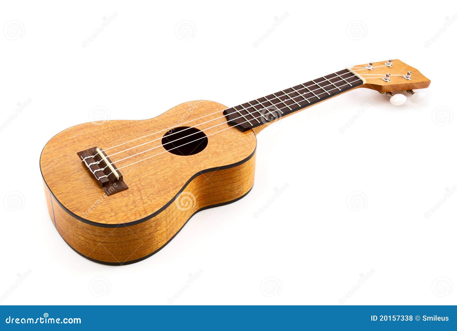 Ukulele On White Background Royalty Free Stock Photos 