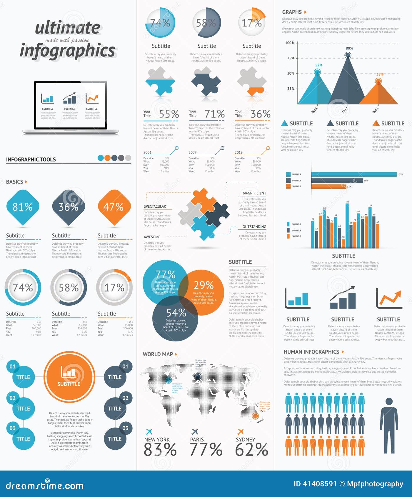 ultimate infographic s set with minimal eas