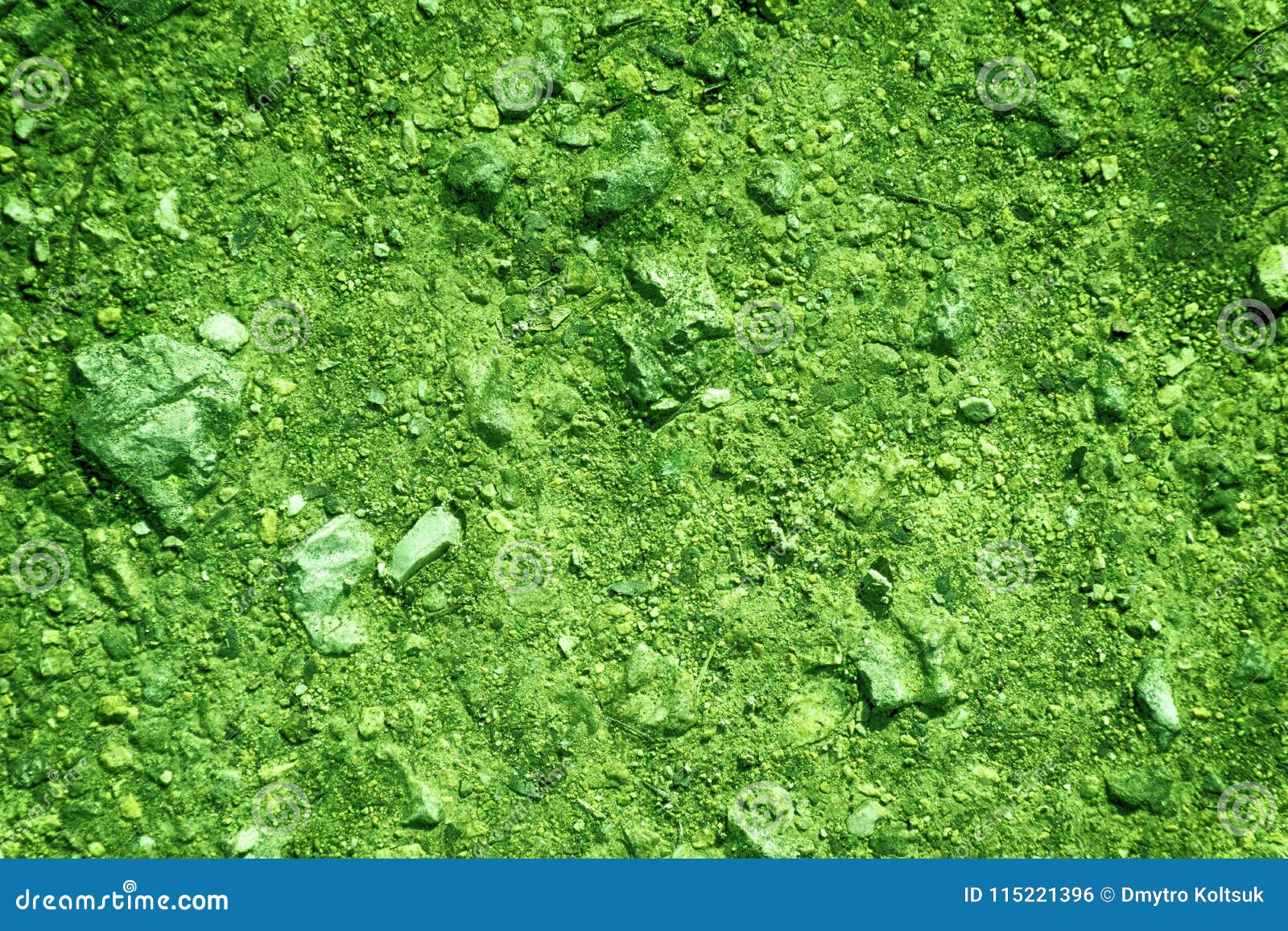 Ultra Green Ground Texture, Sand Surface, Stone Background, Good for