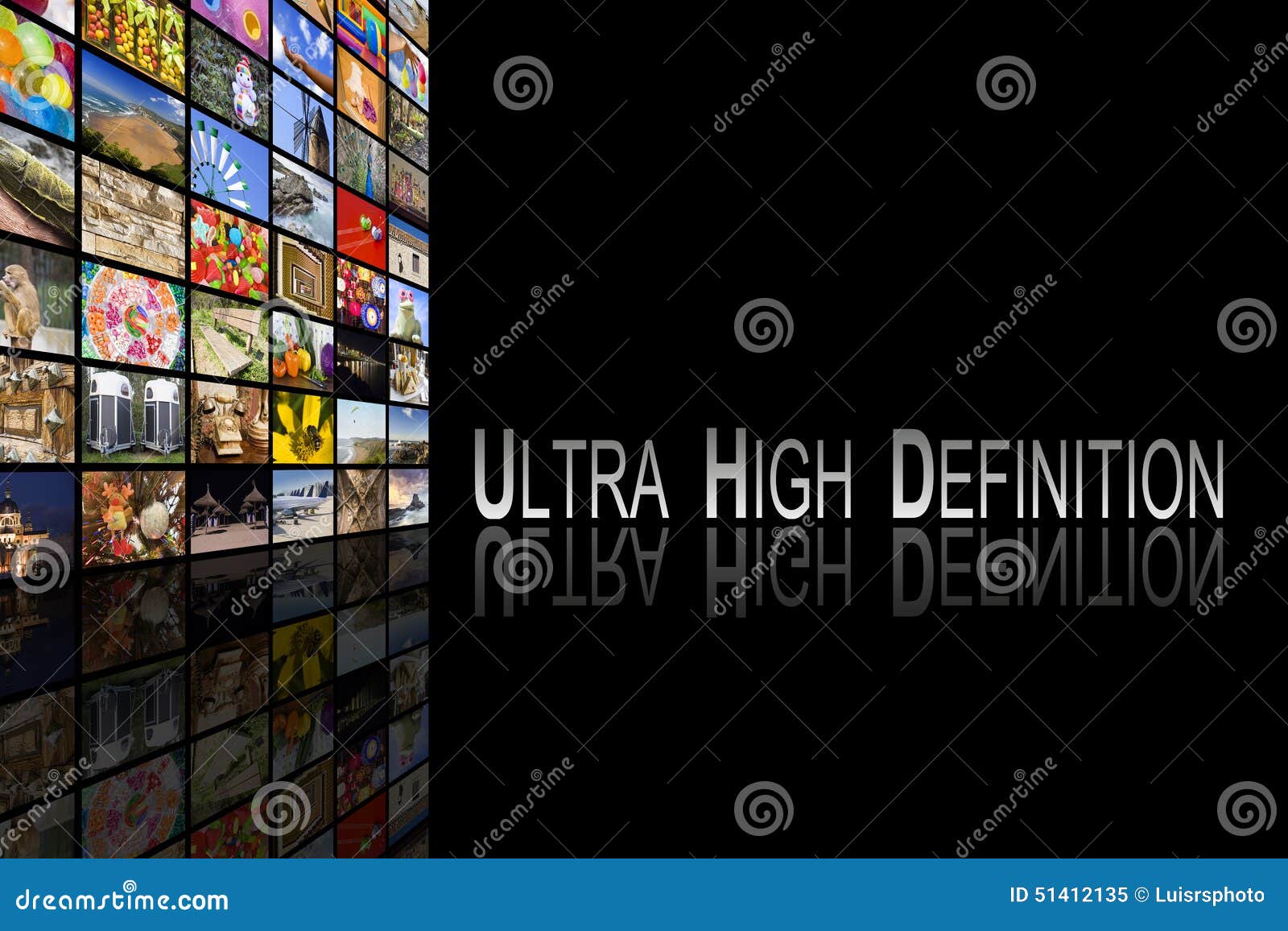 ultra high definition concept