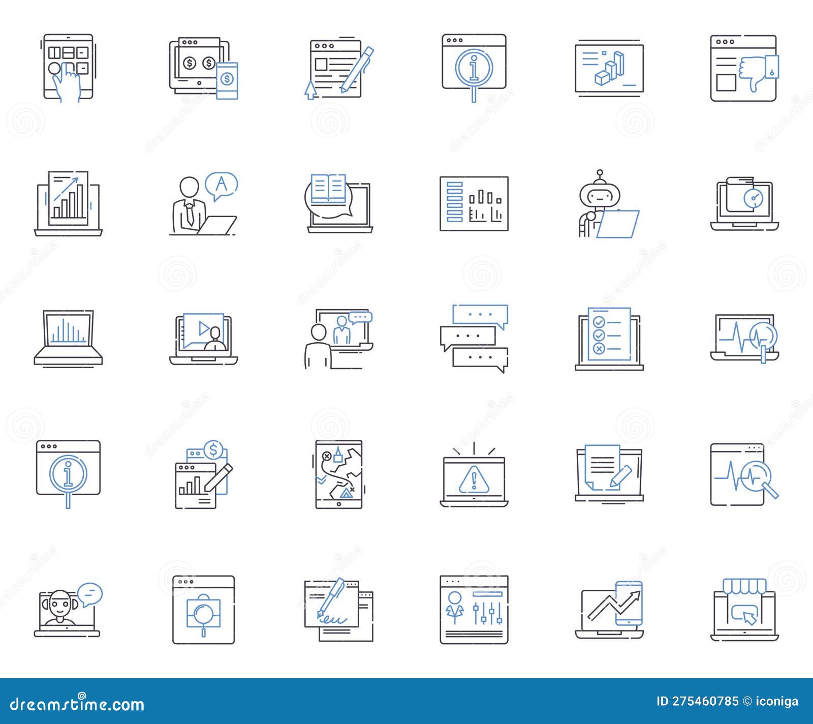 ultrabook line icons collection. portable, lightweight, sleek, ultra-thin, high-performance, elegant, compact  and