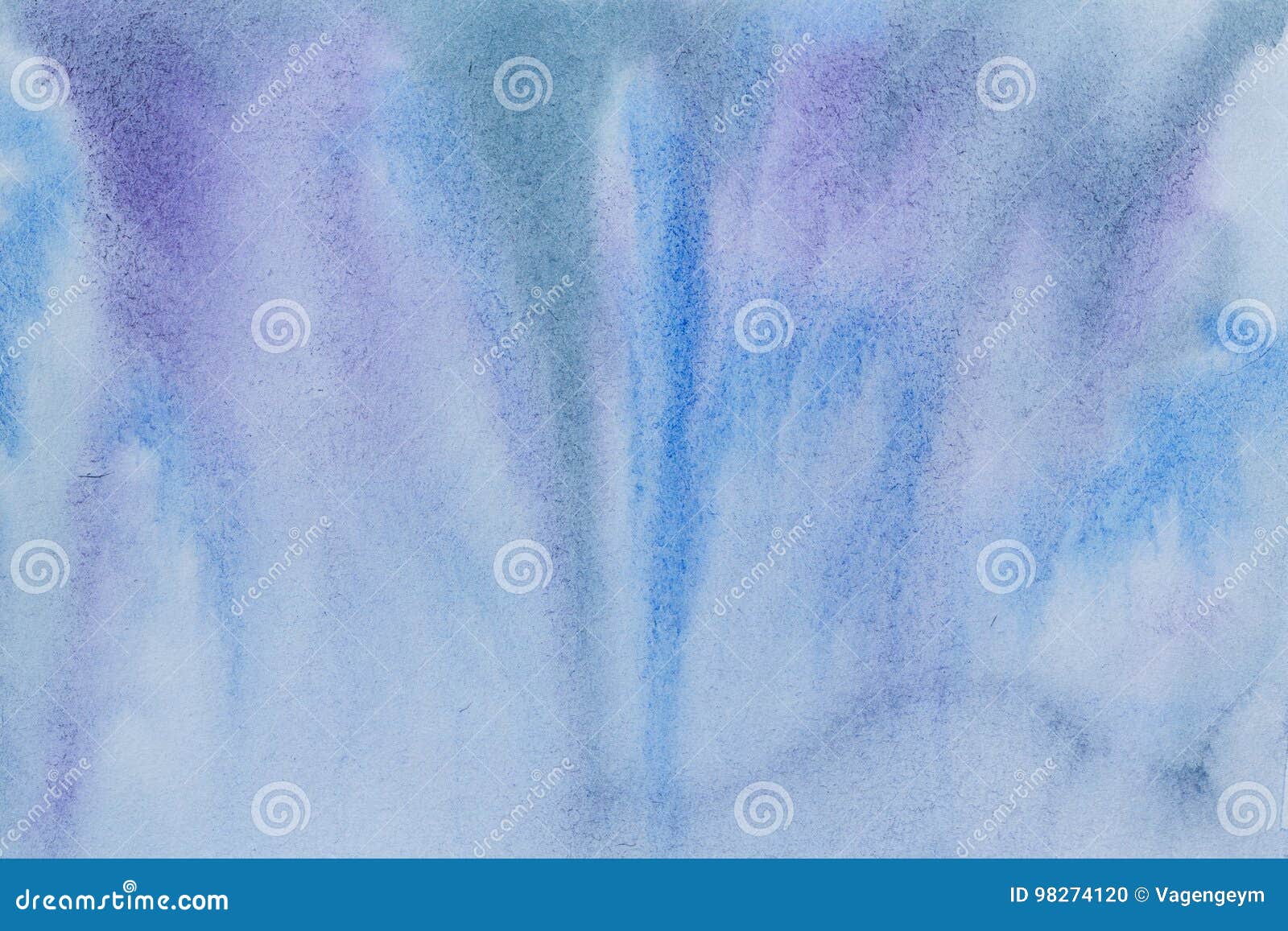 Ultramarine Blue Watercolor Abstraction Stock Illustration ...