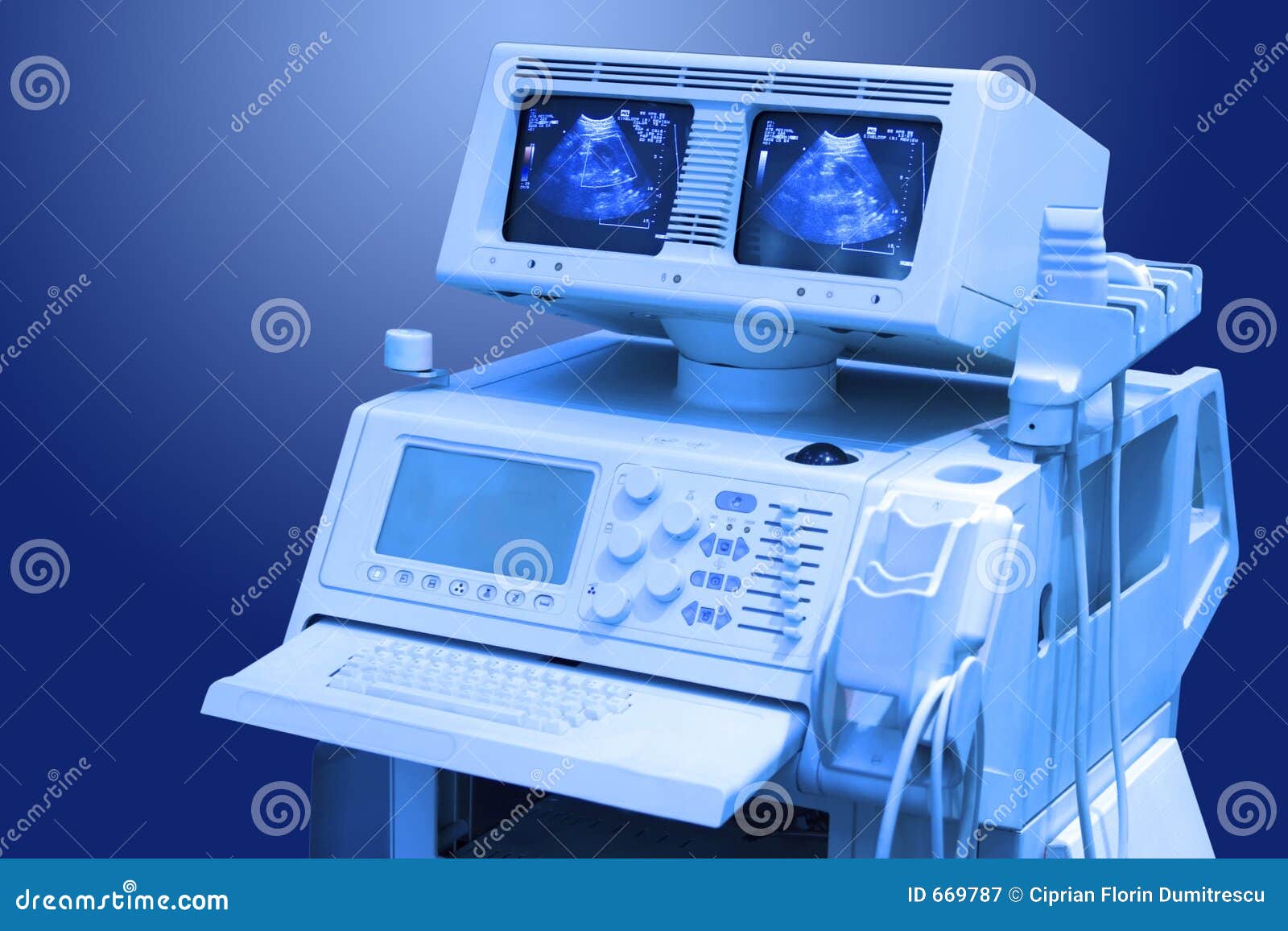 Ultrasound Medical Scanner Royalty Free Stock Photography ...