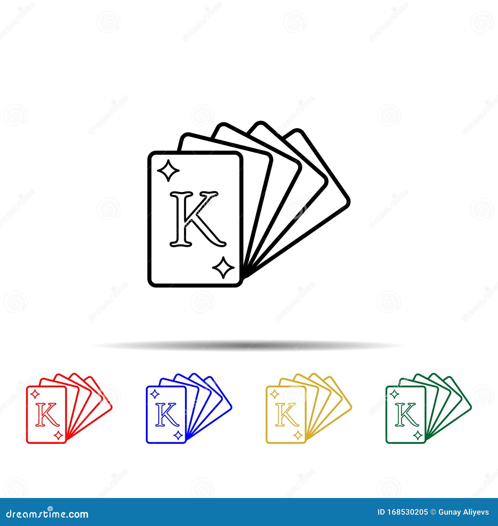 Composição Com Cartas De Baralho Em ás De Fundo Branco PNG