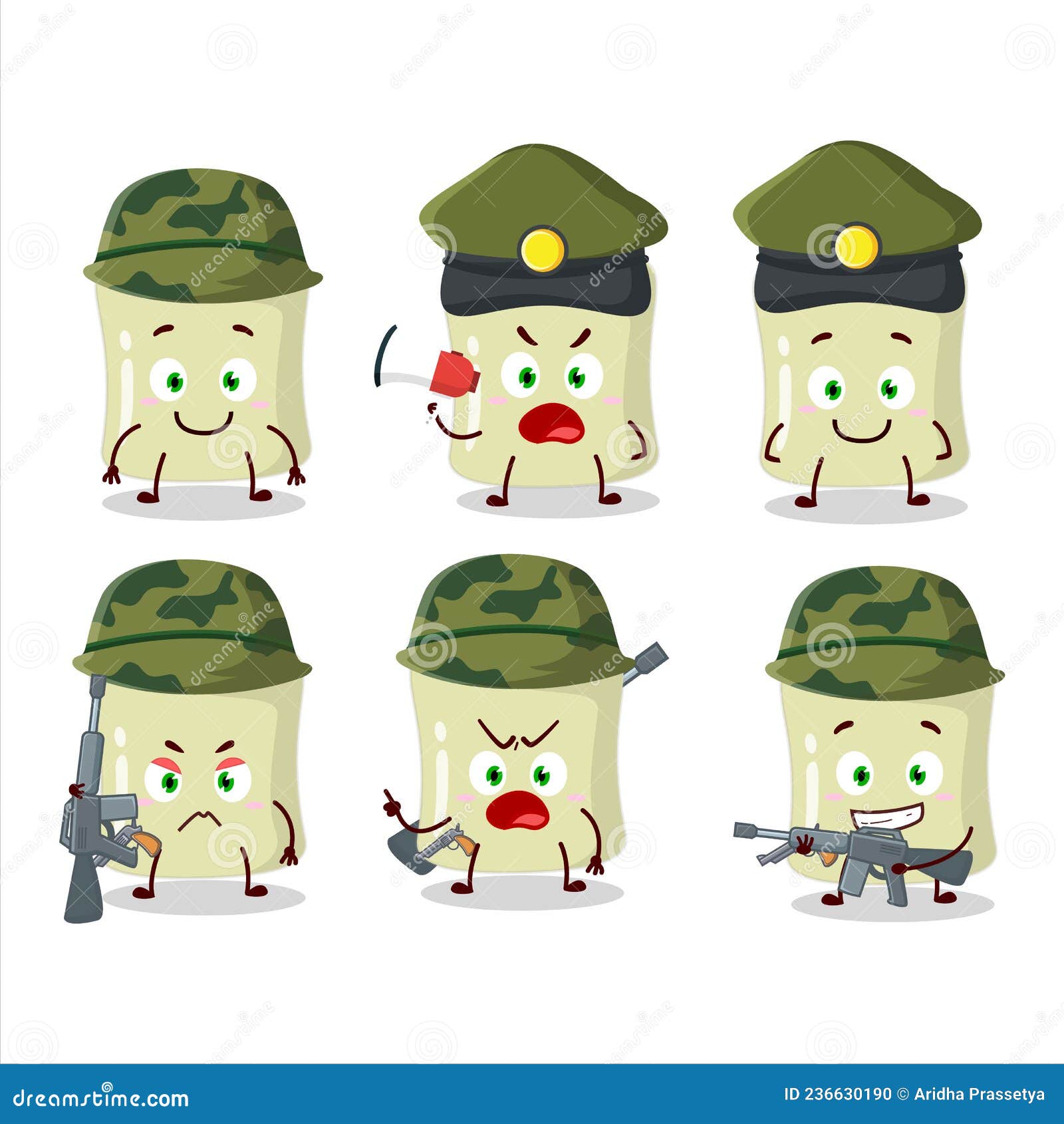 Um Charmoso Filme De Cartoon De Marshmallow De Banana-soldado Traz Uma  Máquina De Armas Ilustração do Vetor - Ilustração de espingarda, jogo:  236630190