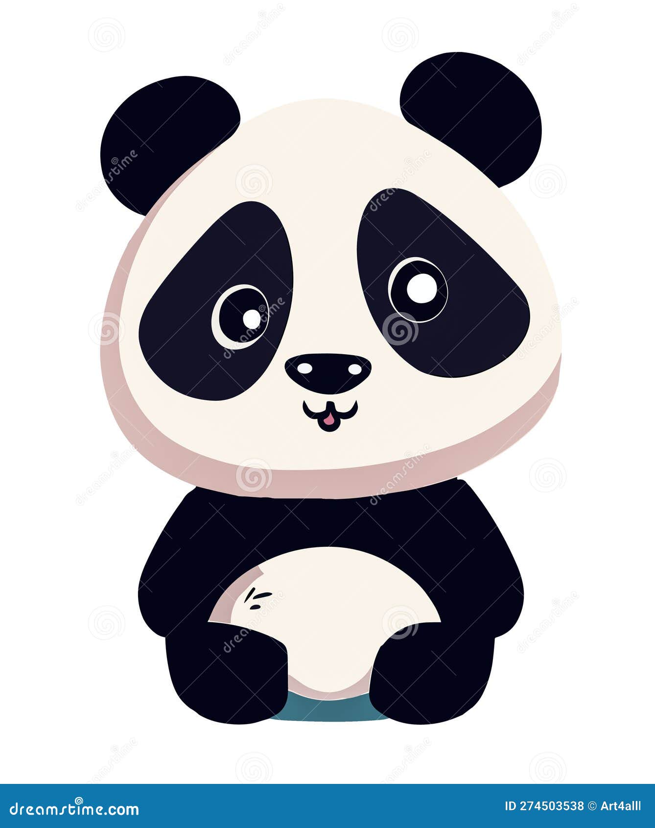 Design PNG E SVG De Curso De Animal Andando Panda Para Camisetas