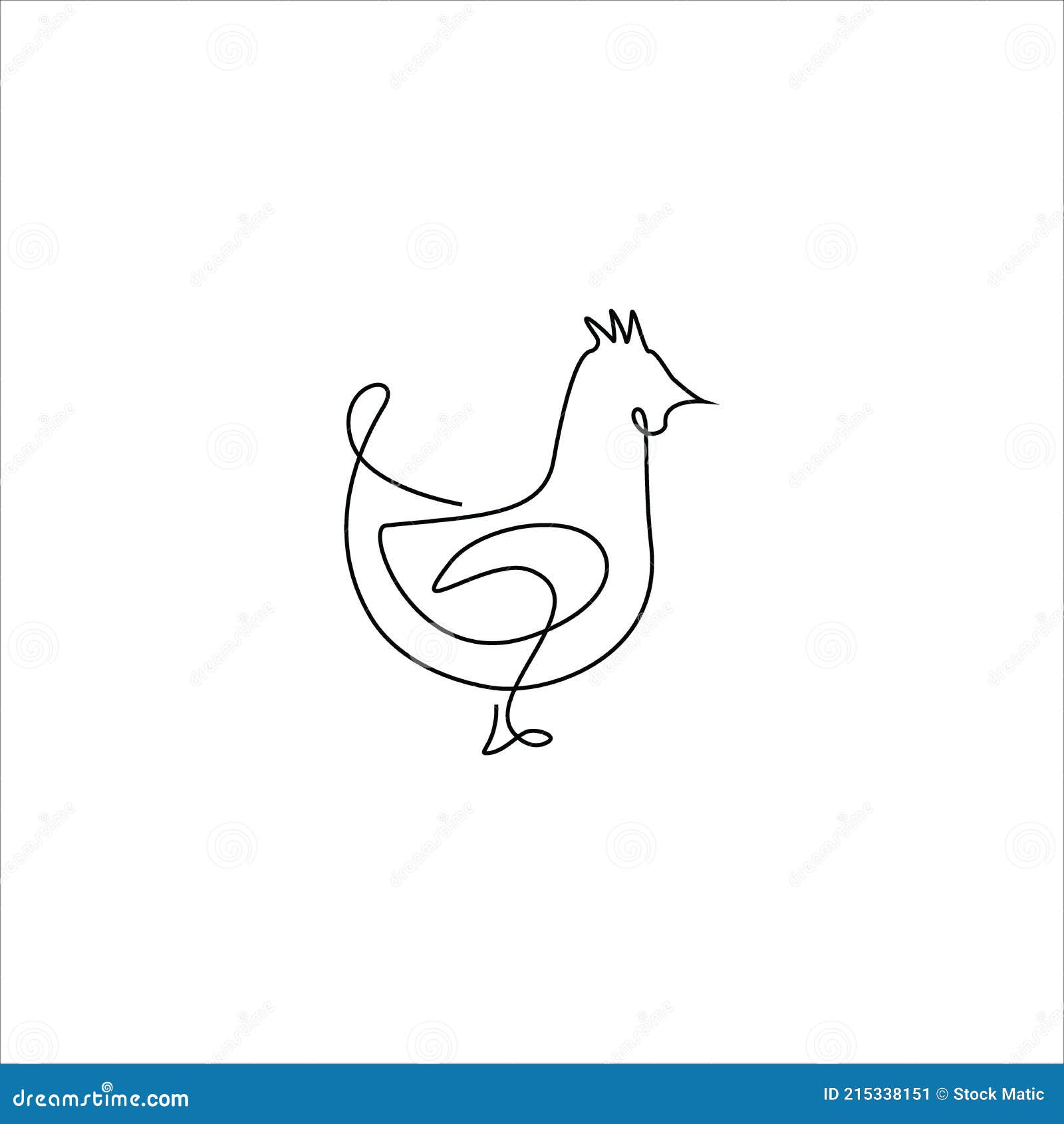 desenho vetorial simples desenhado à mão com contorno preto. aves