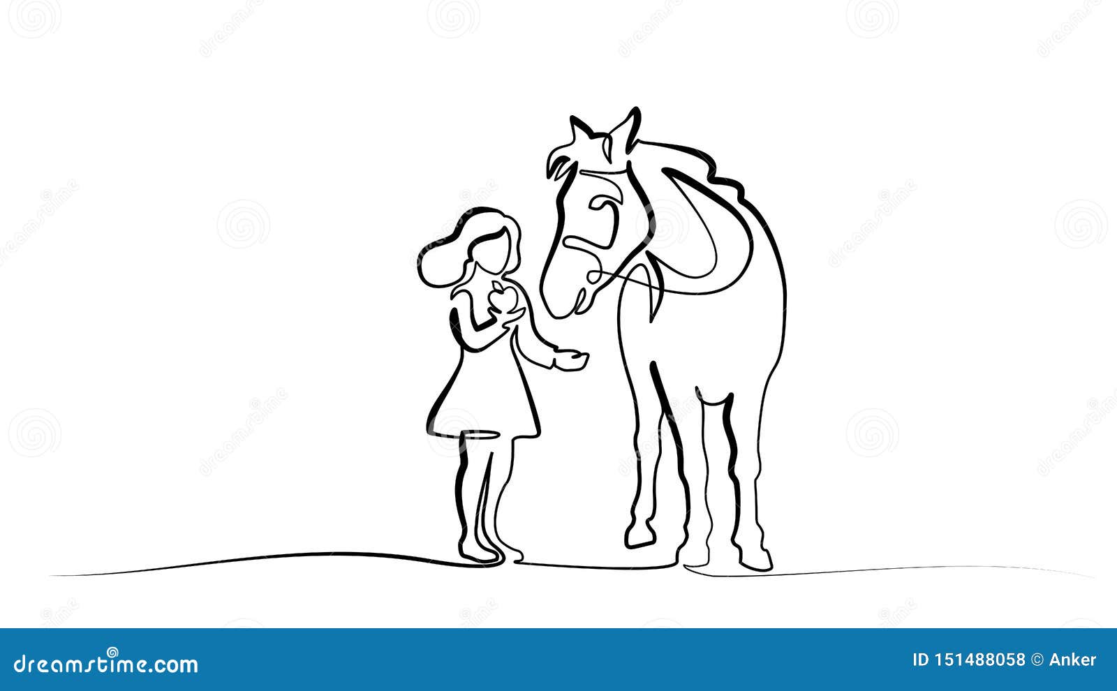 Garota do Cavalo, Poster do Cavalo