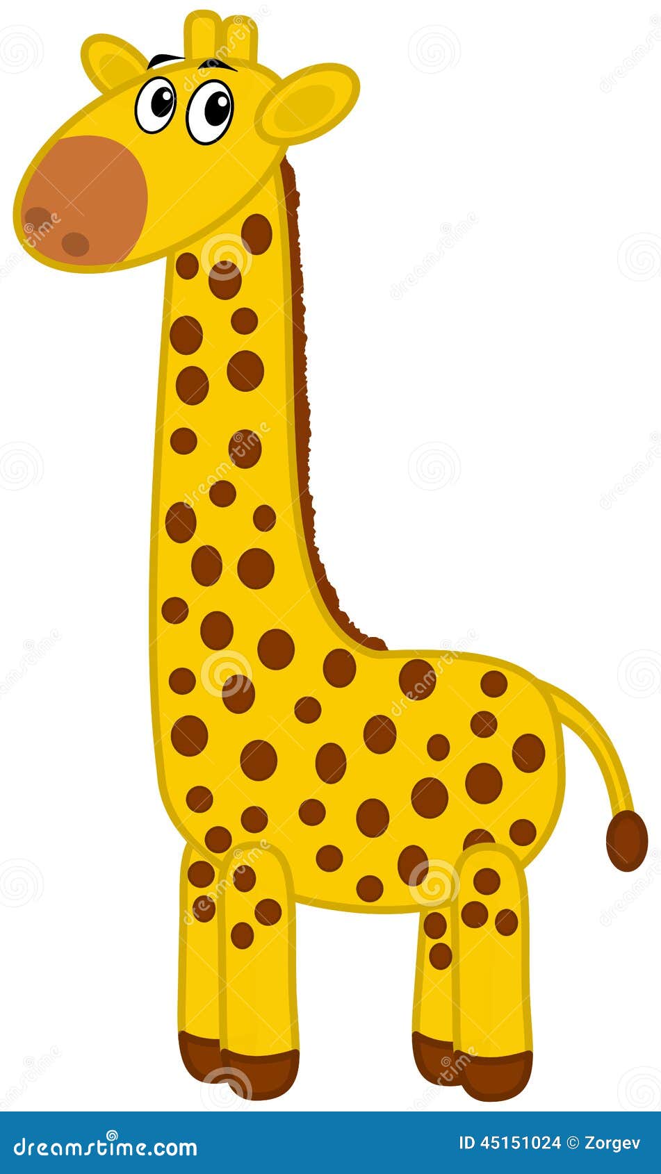 Um perfil do girafa ilustração stock. Ilustração de exterior - 45151024, image size:951x1690