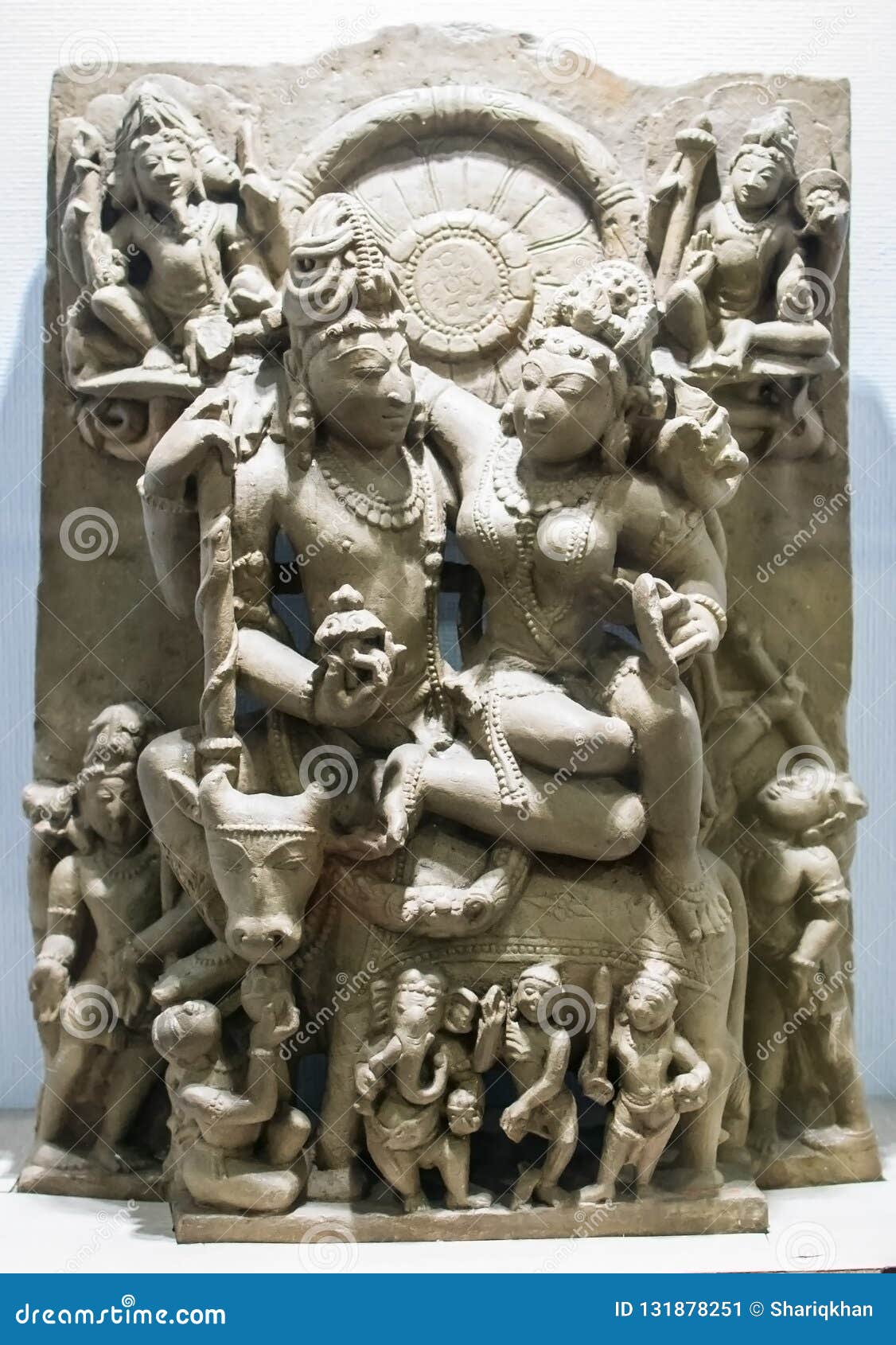 uma maheshwar stone sculpture india
