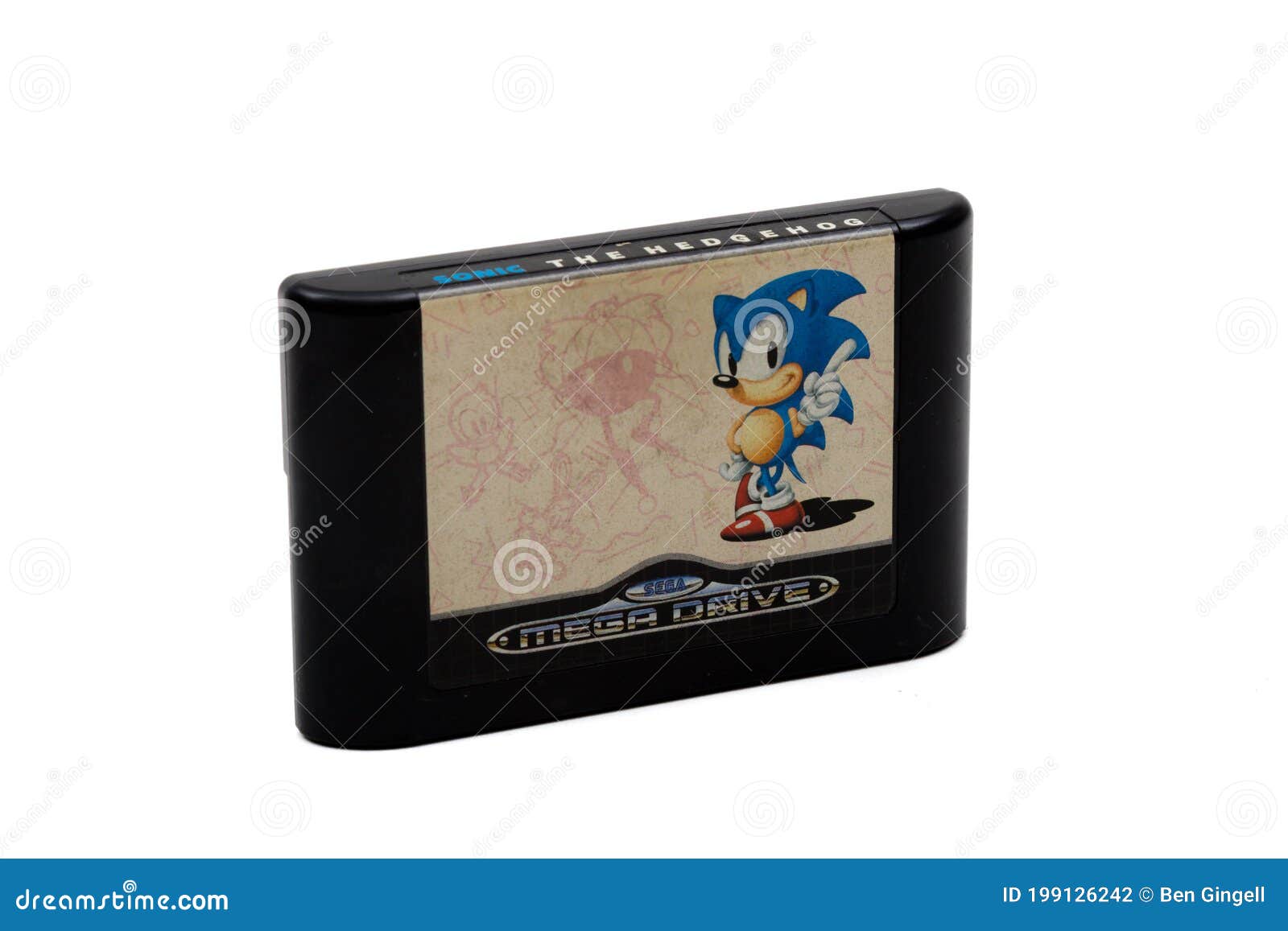 Jogo - Sonic The hedgehog - Sega Mega Drive