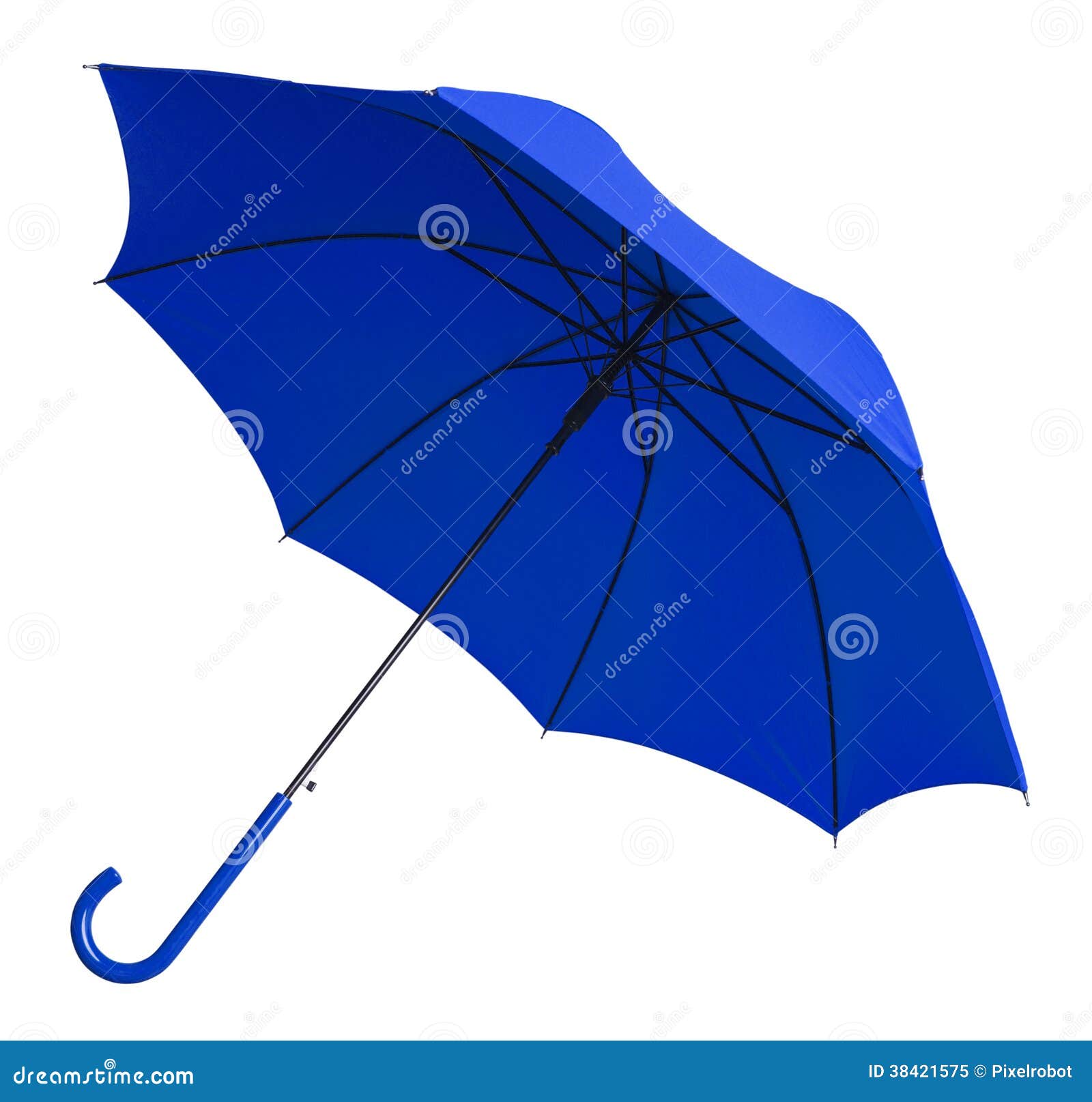 Umbrella Blue stock image. Image of blue, isolated, nylon 38421575