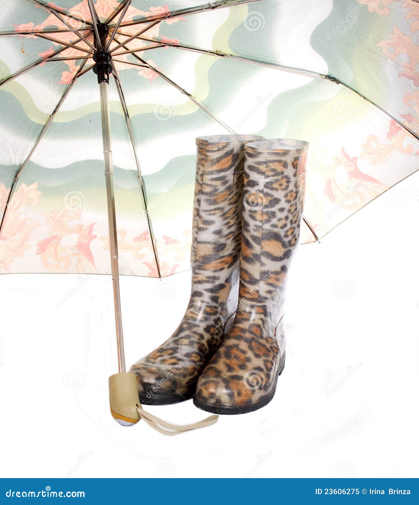 Umbrella in the boot stock image. Image of waterproof 23606275