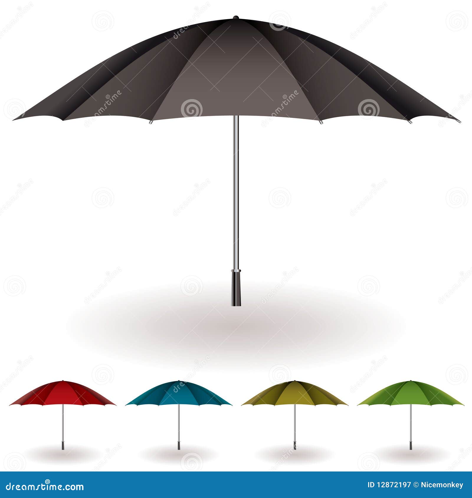 umbrella colorful collection