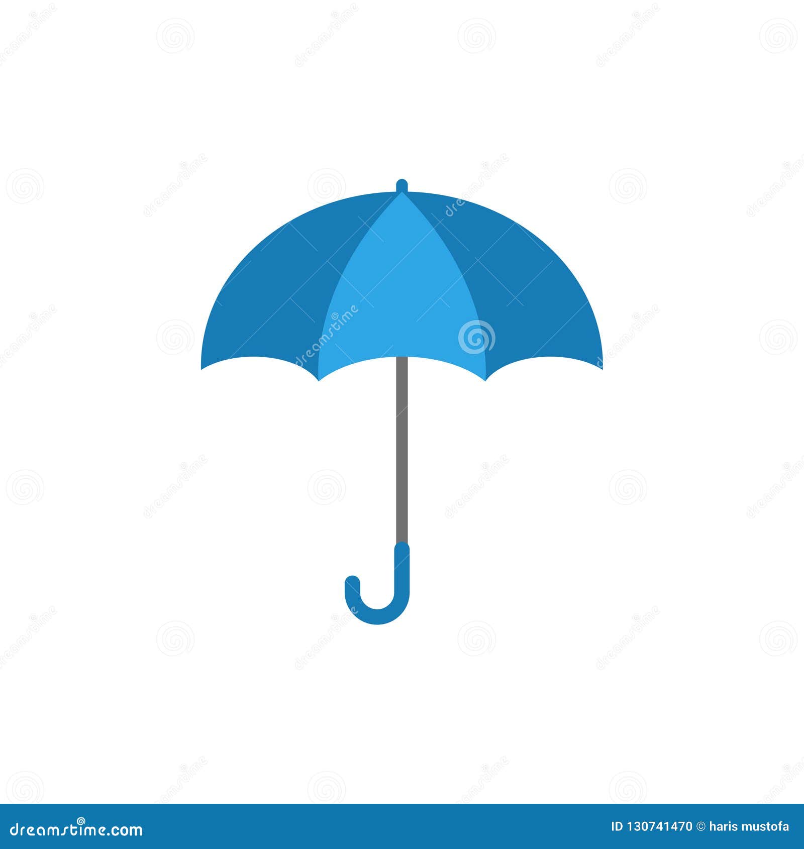 Umbrella Graphic Design Template Vector Illustration Isolated Stock