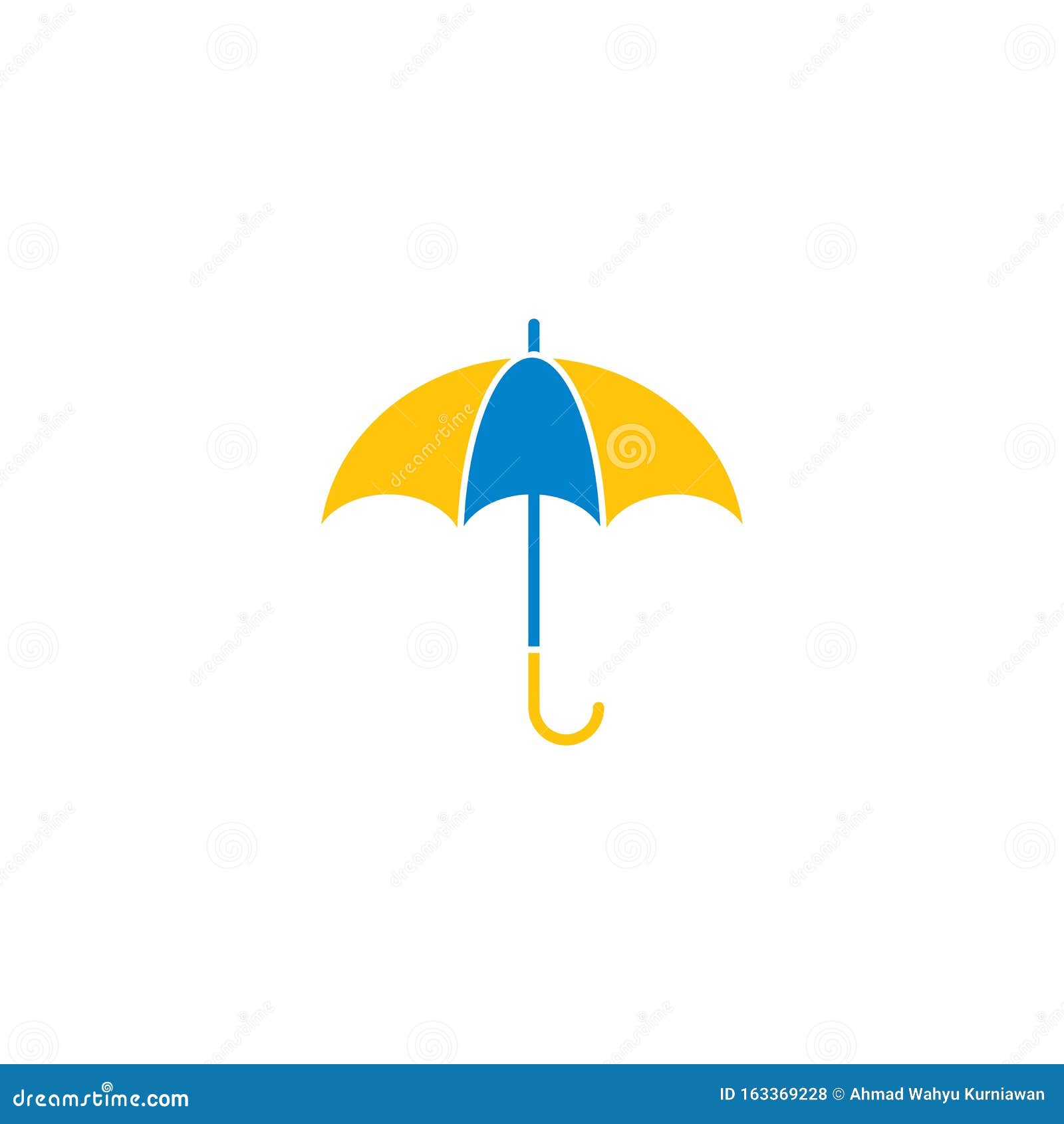 Umbrella logo concept stock vector. Illustration of support 163369228