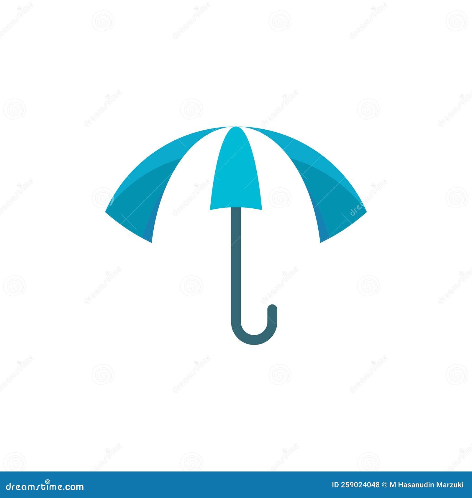 Umbrella logo vector stock illustration. Illustration of protection