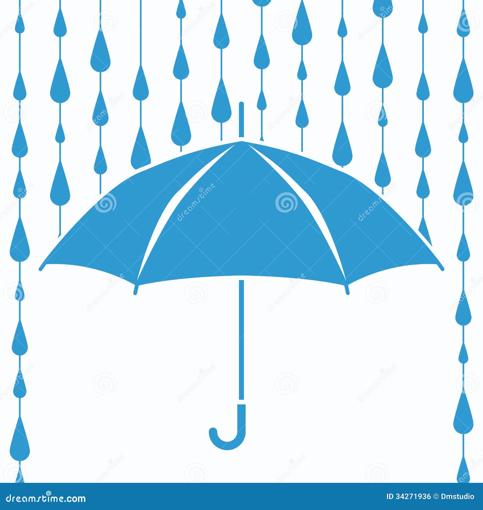 clipart of umbrellas and rain - photo #23