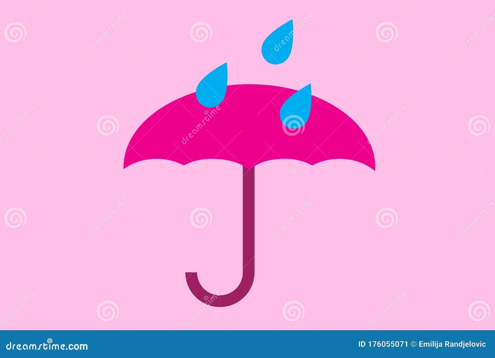 Cái nhìn này tuyệt vời đến mức bạn có thể cảm nhận được những giọt mưa rơi trên mũ che nắng màu hồng. Với nền đẹp và tươi sáng này, chiếc ô dù sẽ trở thành điểm nhấn tuyệt vời cho bức ảnh của bạn. Hãy lướt qua bức ảnh để tận hưởng sự tinh tế trong việc khai thác màu sắc.