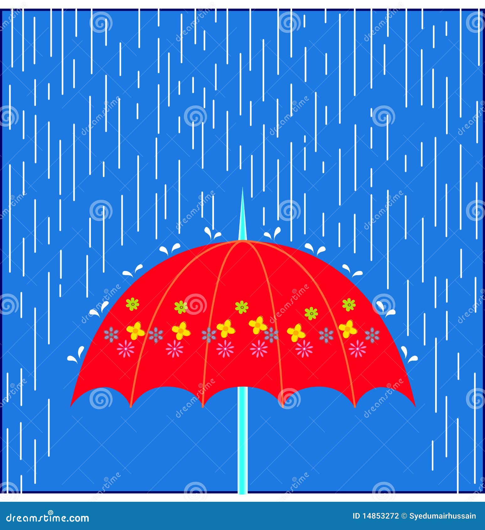 Stock Photography Umbrella at rainy day. Image 14853272