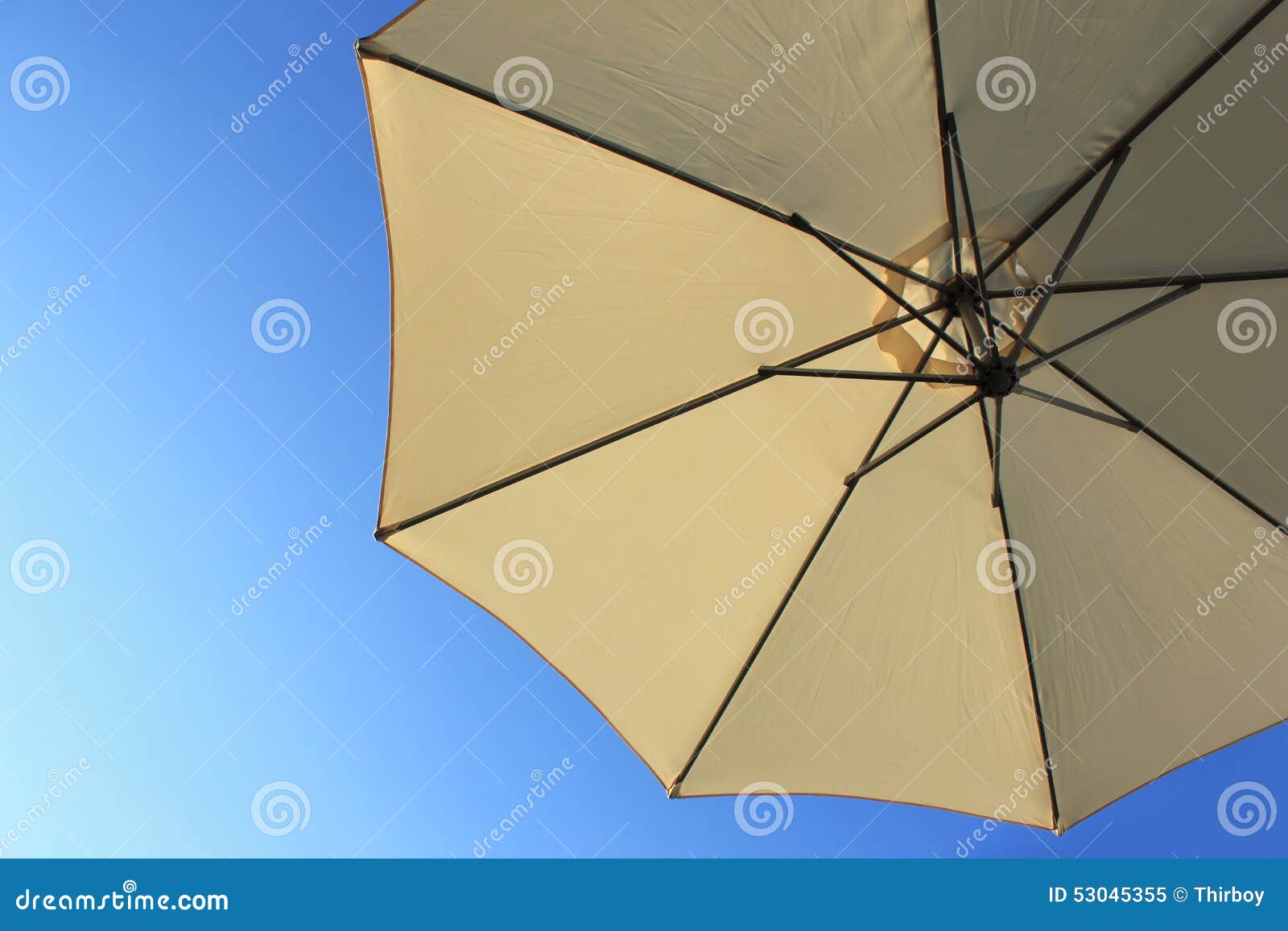 Umbrella in the sky stock image. Image of summer, protection 53045355